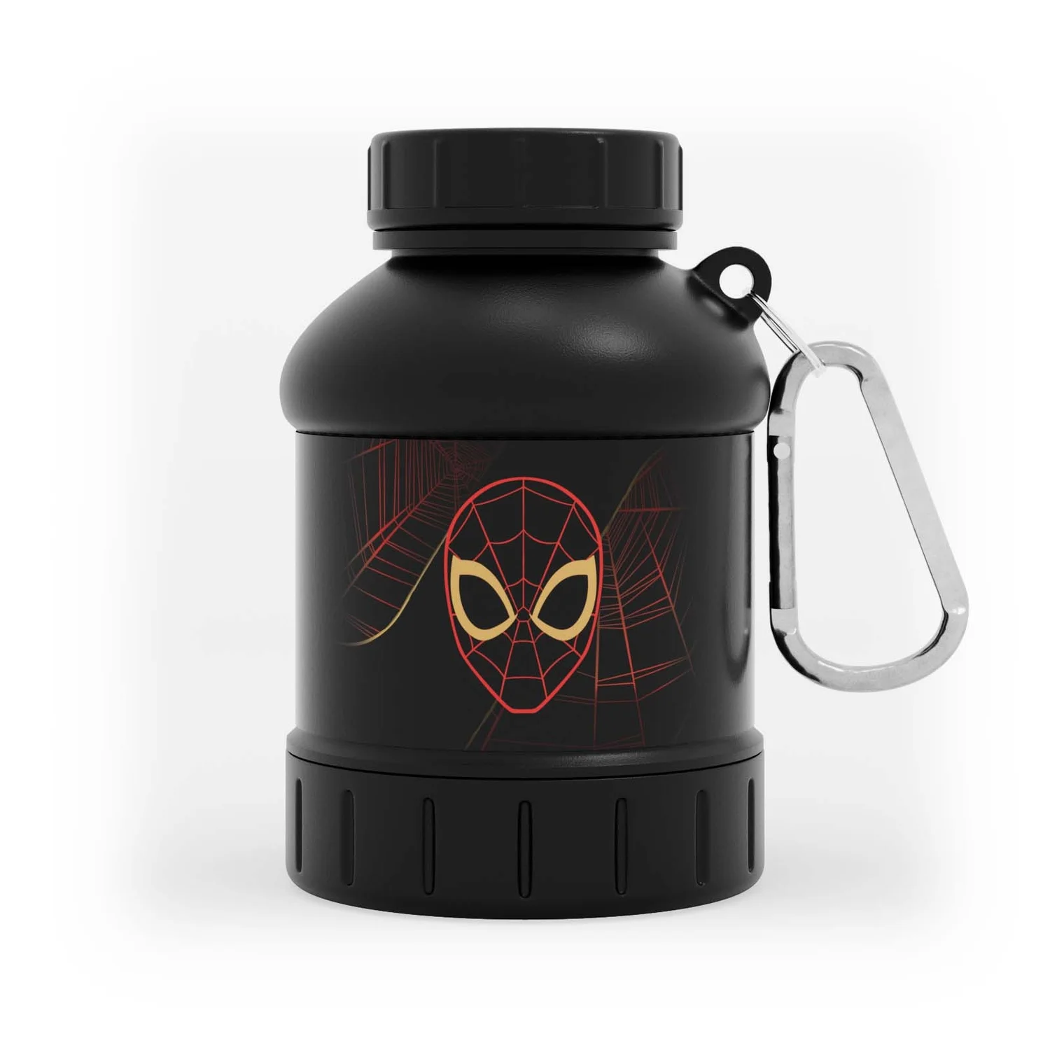 Myprotein Protein Funnel Keyring - Spiderman - Black