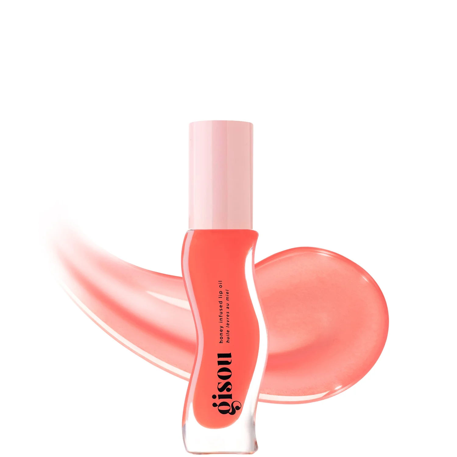 Gisou Honey Infused Lip Oil - Bee-llini Peach