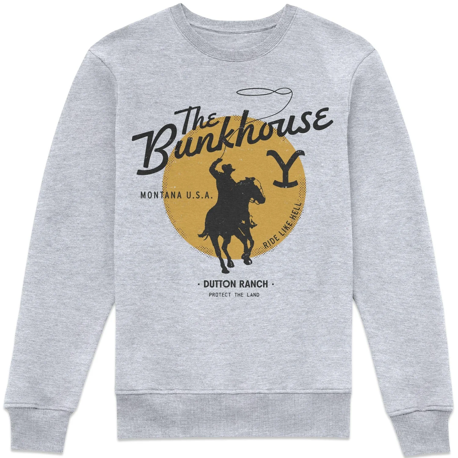 Yellowstone The Bunkhouse Sweatshirt - Grey