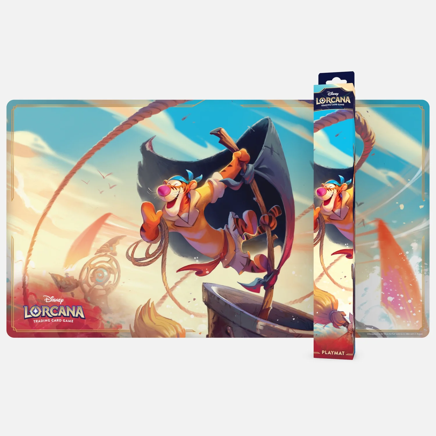 tigger lorcana card Disney Lorcana: Playmat: Archazia's Island- Wonderful Thing Ink Type Springing into spring! , Art