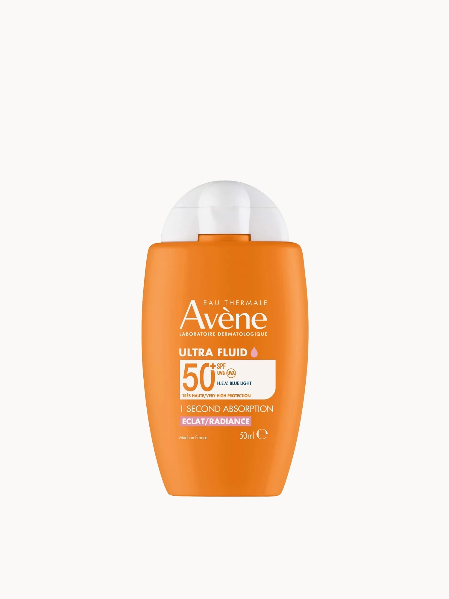 Avène Ultra Fluid Radiance SPF50+ for All Skin Types 50ml