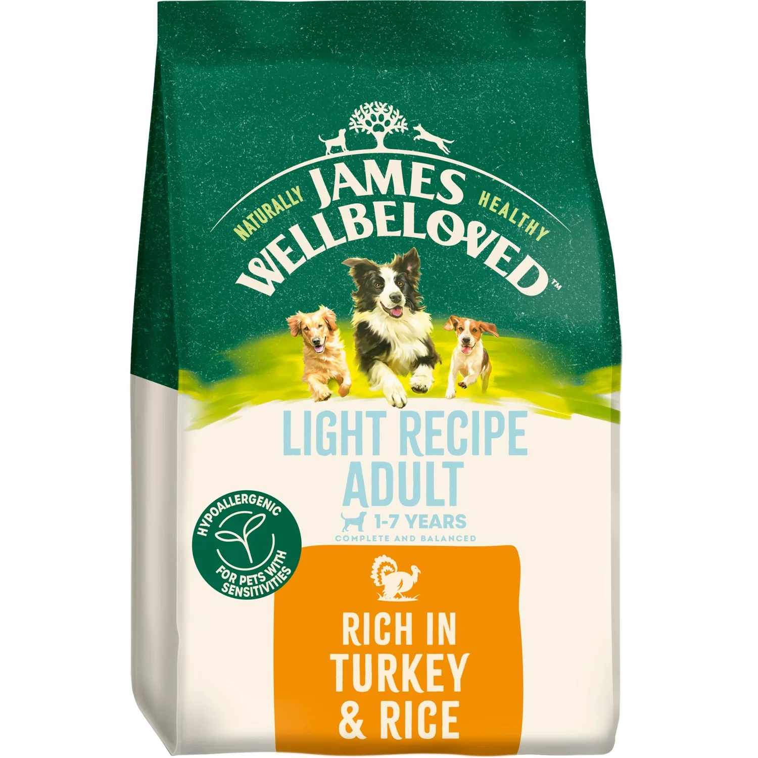 Turkey & Rice Light Dry Dog Food