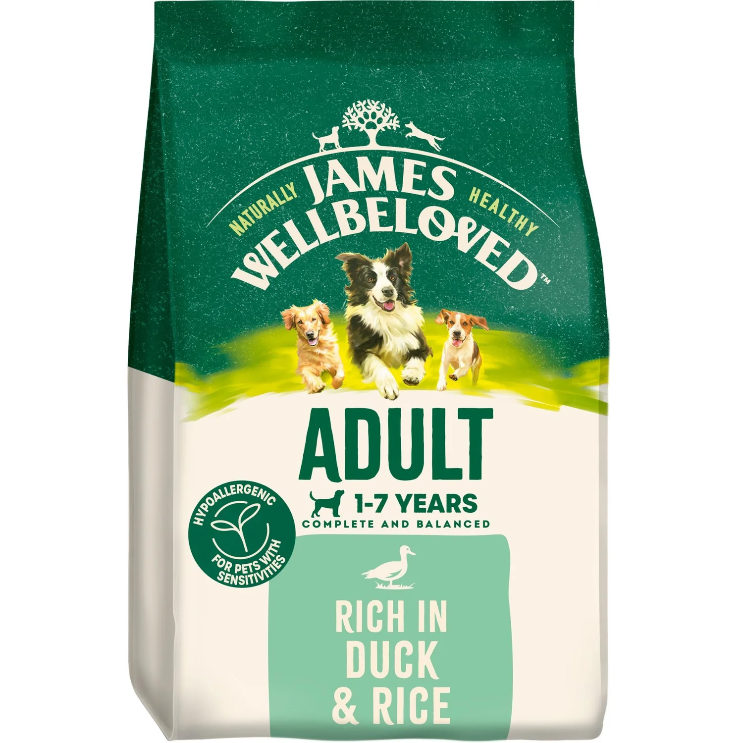 Duck & Rice Dry Dog Food