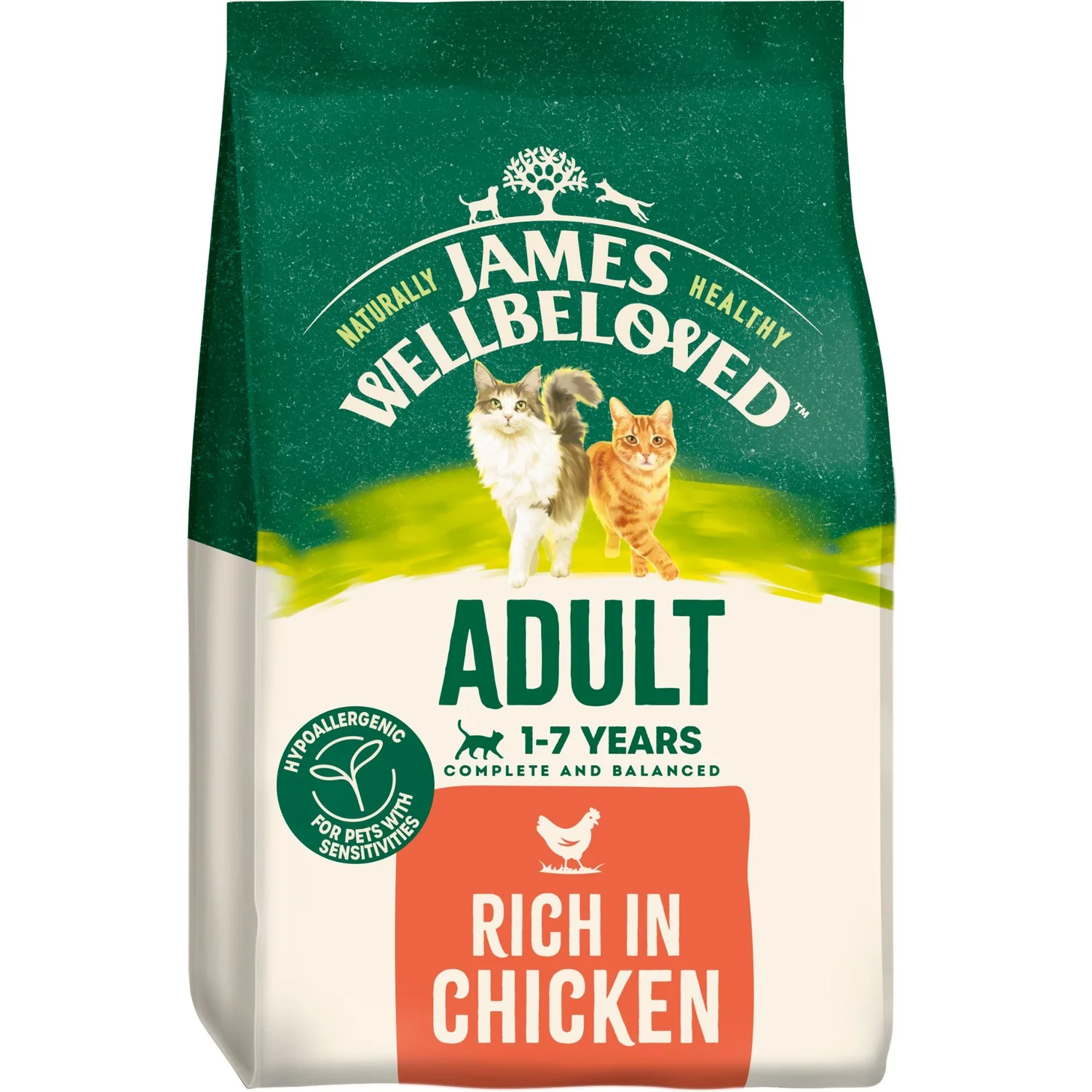 Chicken & Rice Dry Cat Food