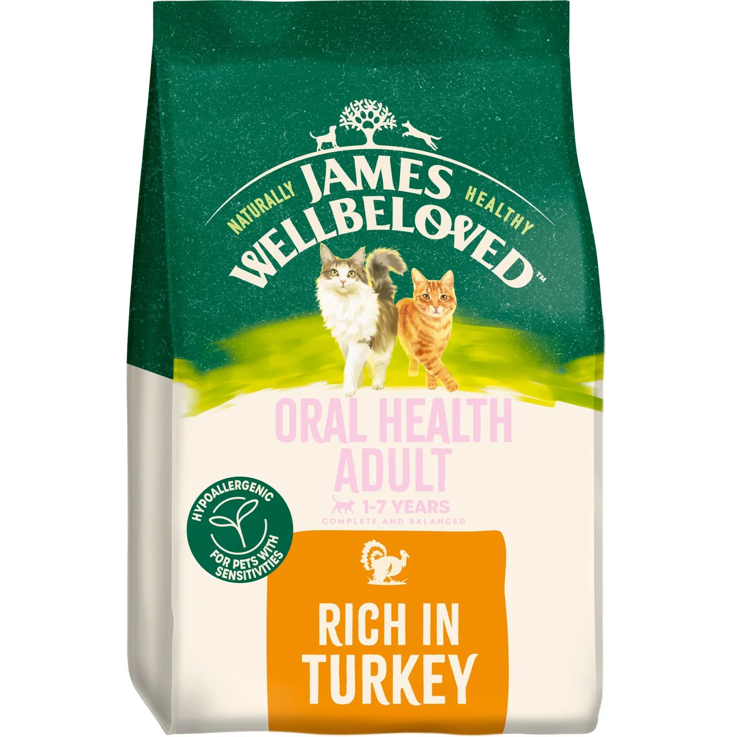 Turkey Oral Health Dry Cat Food