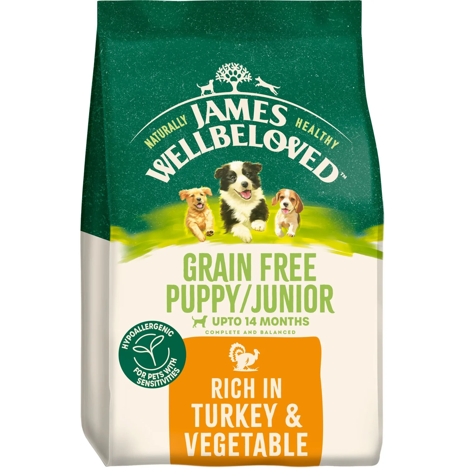 Puppy Turkey & Veg Grain Free Dry Dog Food