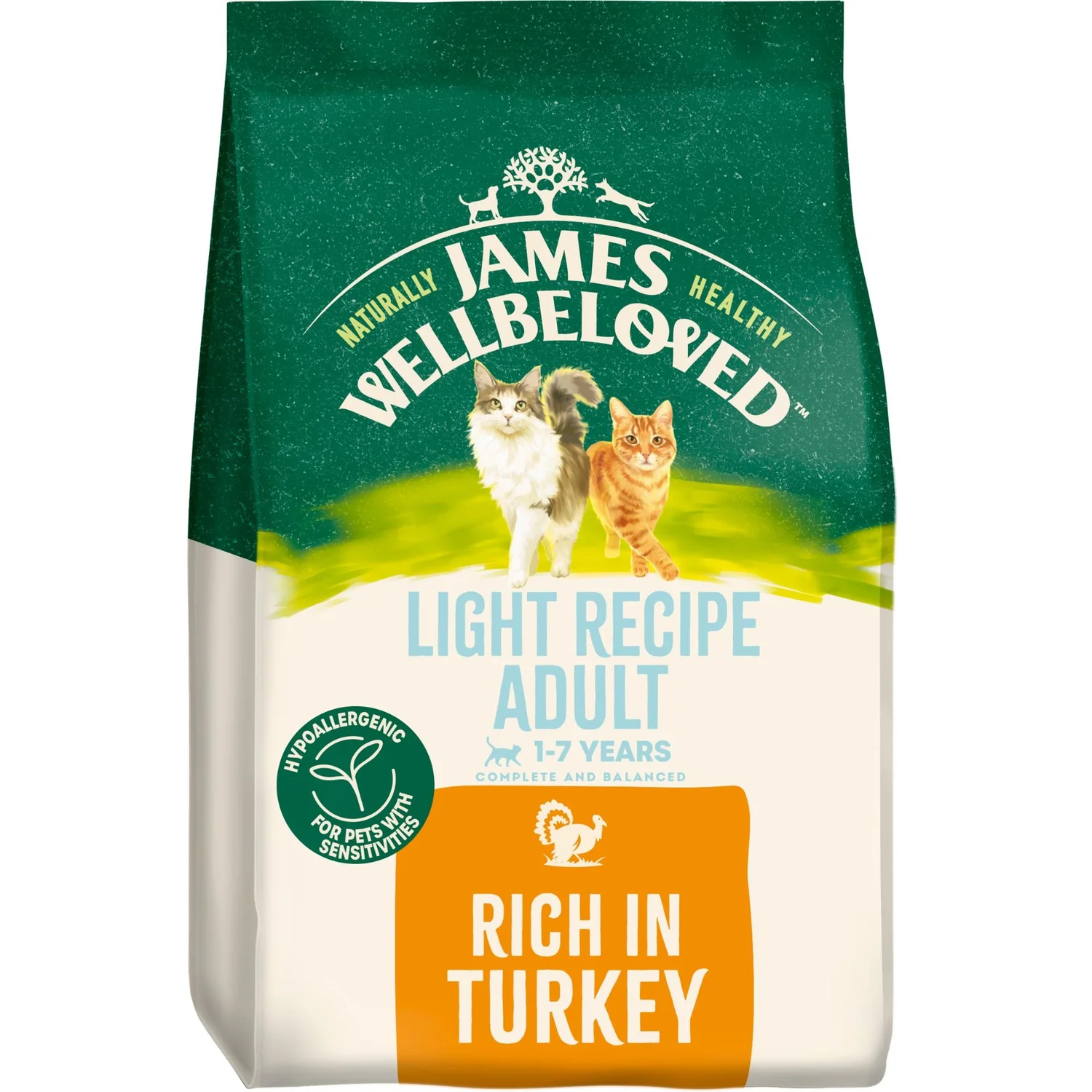 Turkey & Rice Light Dry Cat Food
