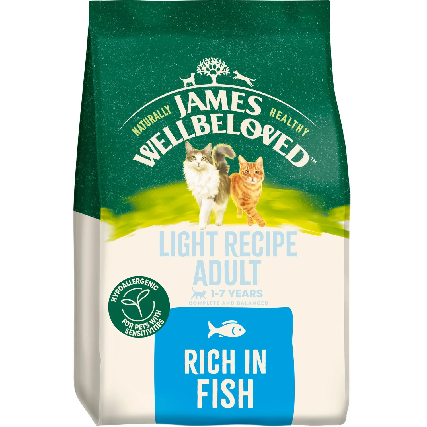 Fish Dry Cat Food Light