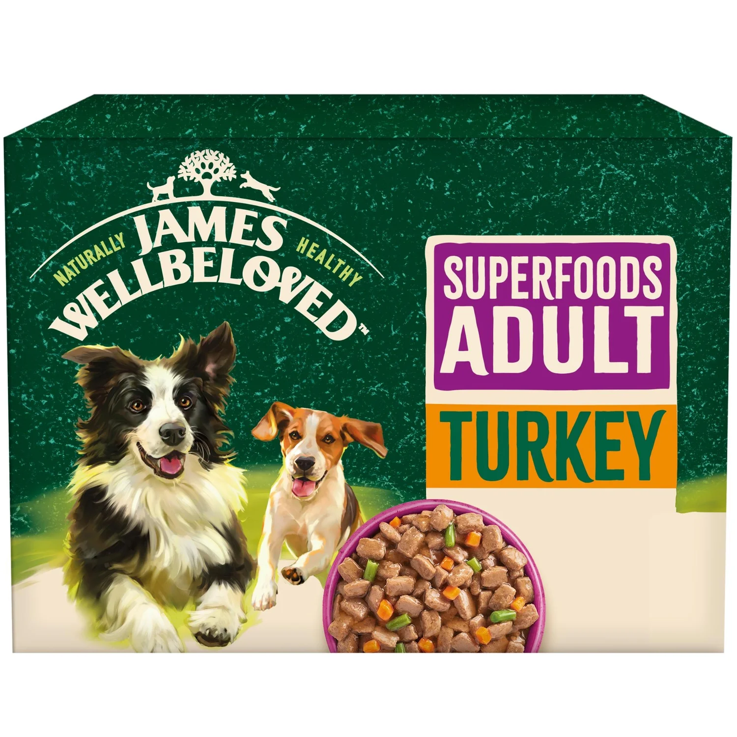 Turkey Gravy Wet Dog Superfoods Pouches