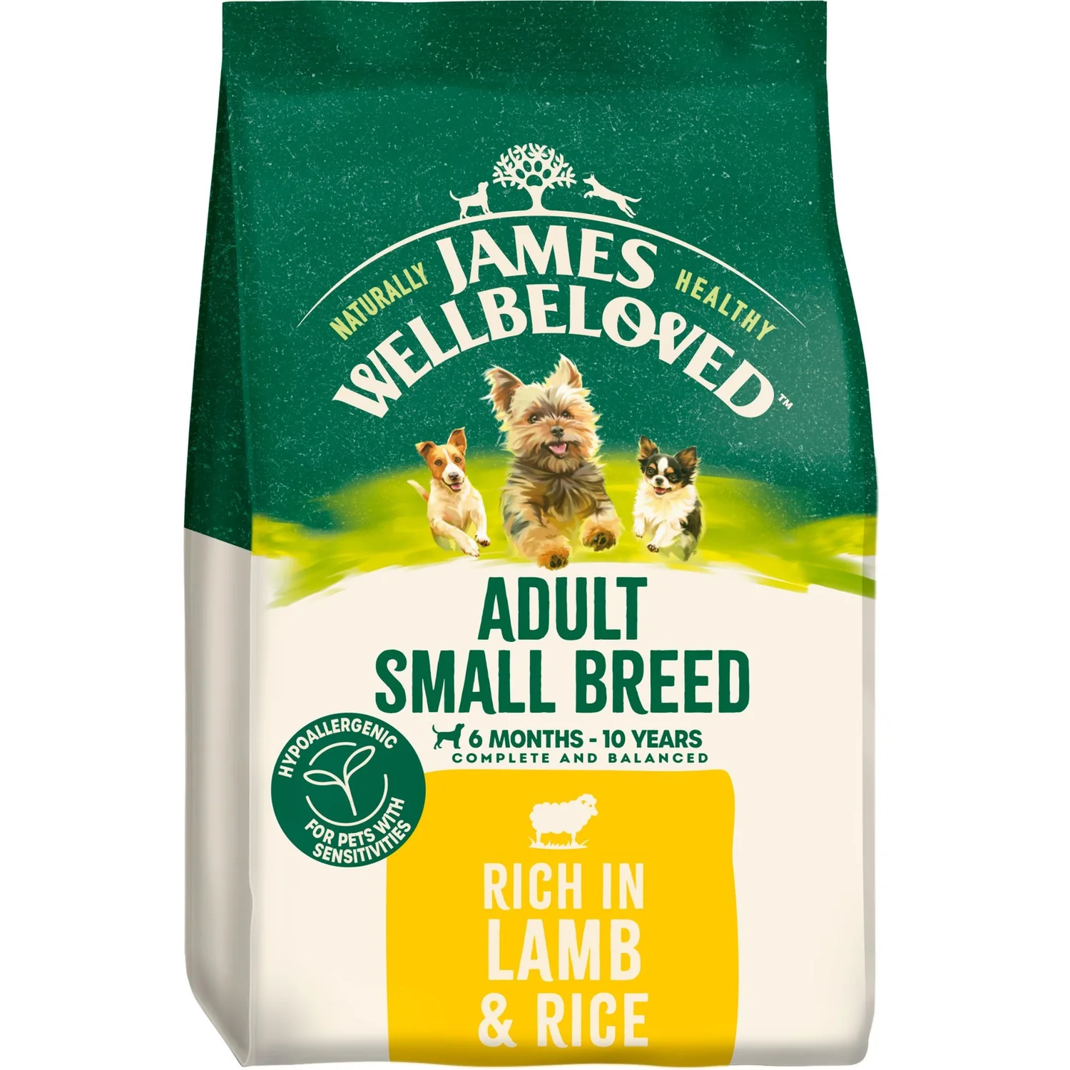 Lamb & Rice Small Breed Dry Dog Food
