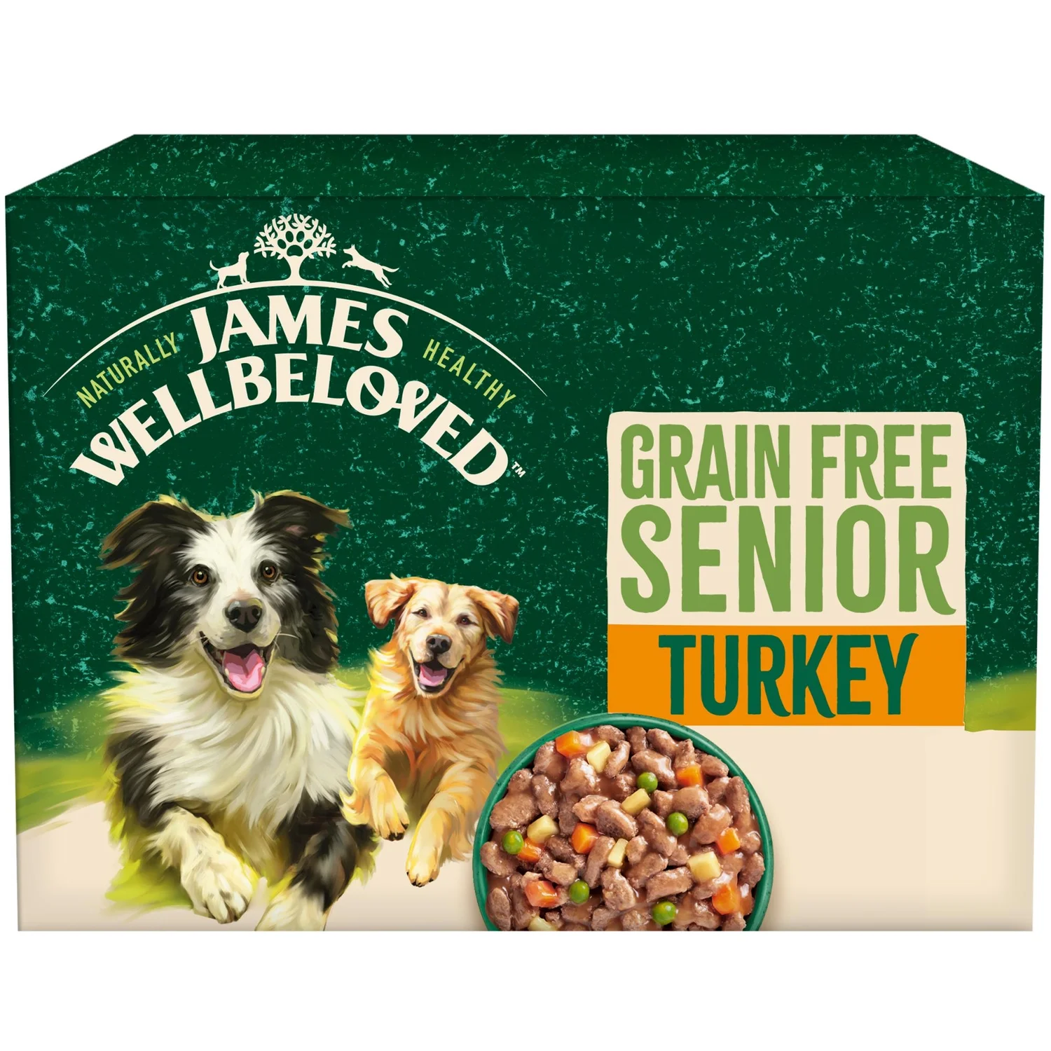 Senior Turkey Gravy Grain Free Wet Dog Food Pouches