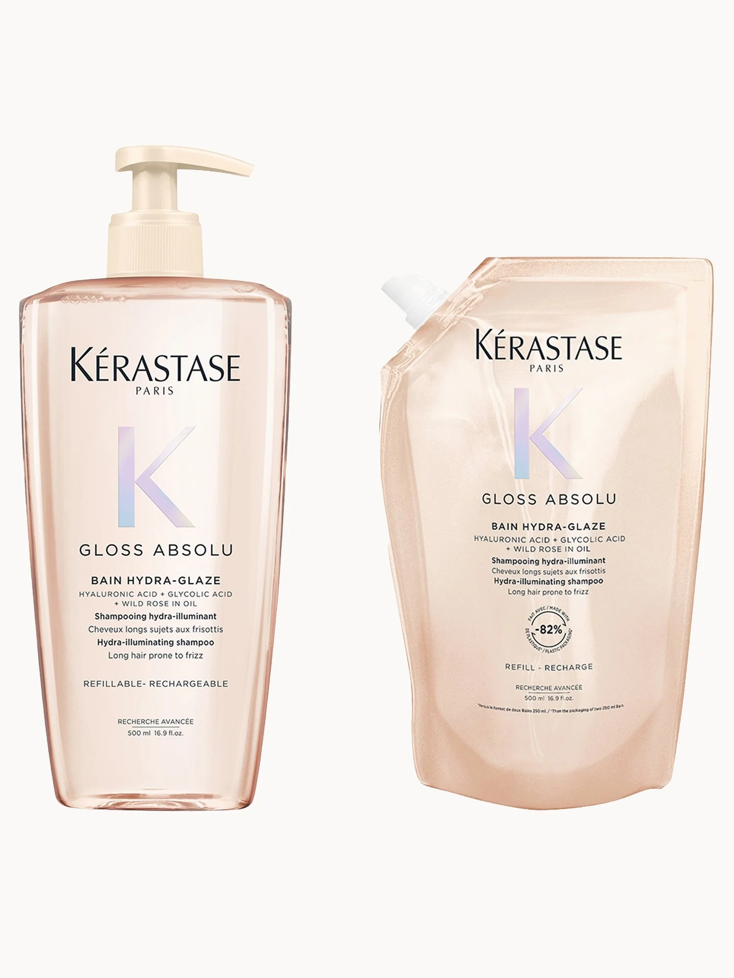 Kérastase Gloss Absolu Shampoo Refill Duo