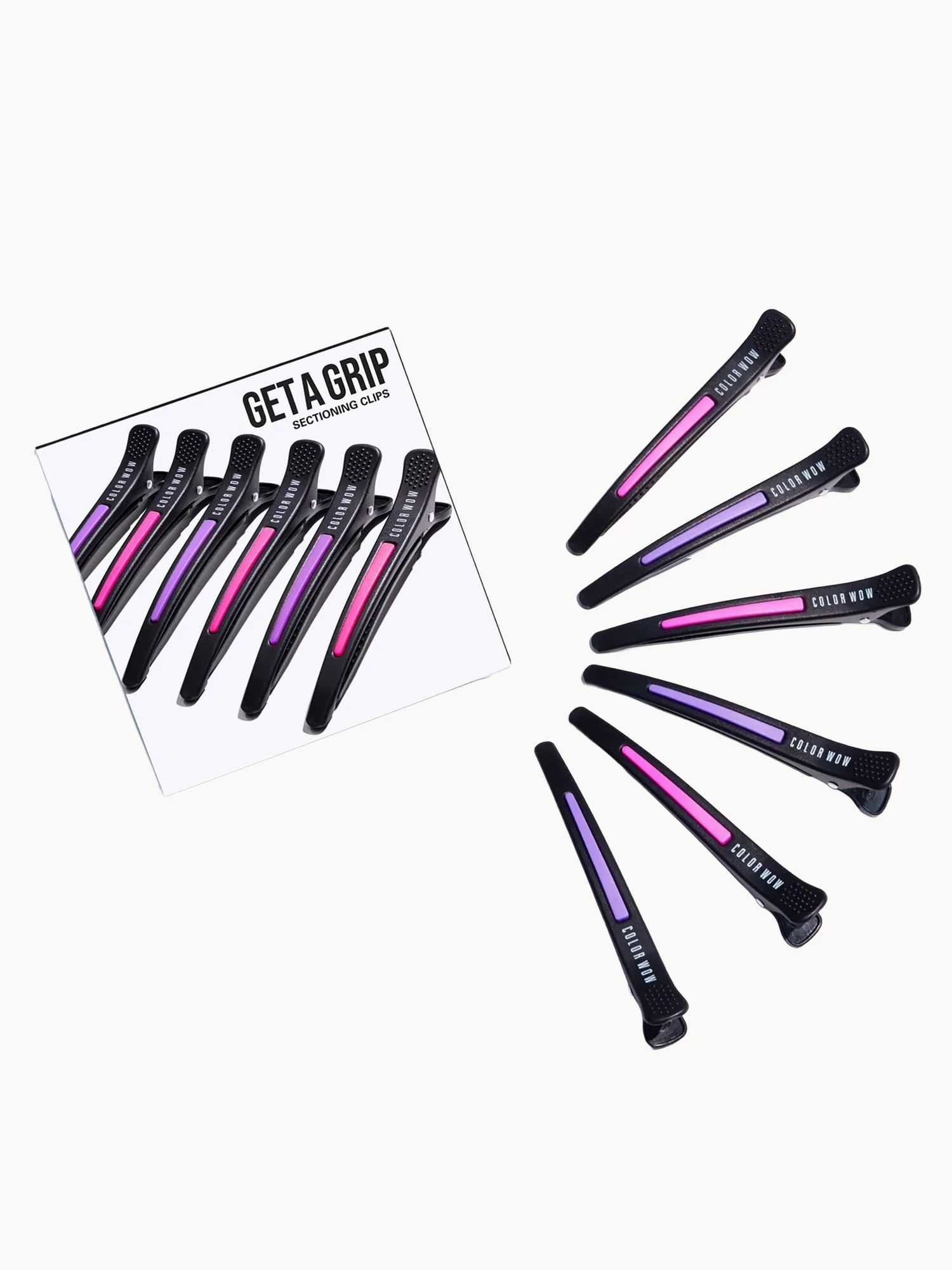 Color Wow Get a Grip Hair Sectioning Clips (pack of 6)