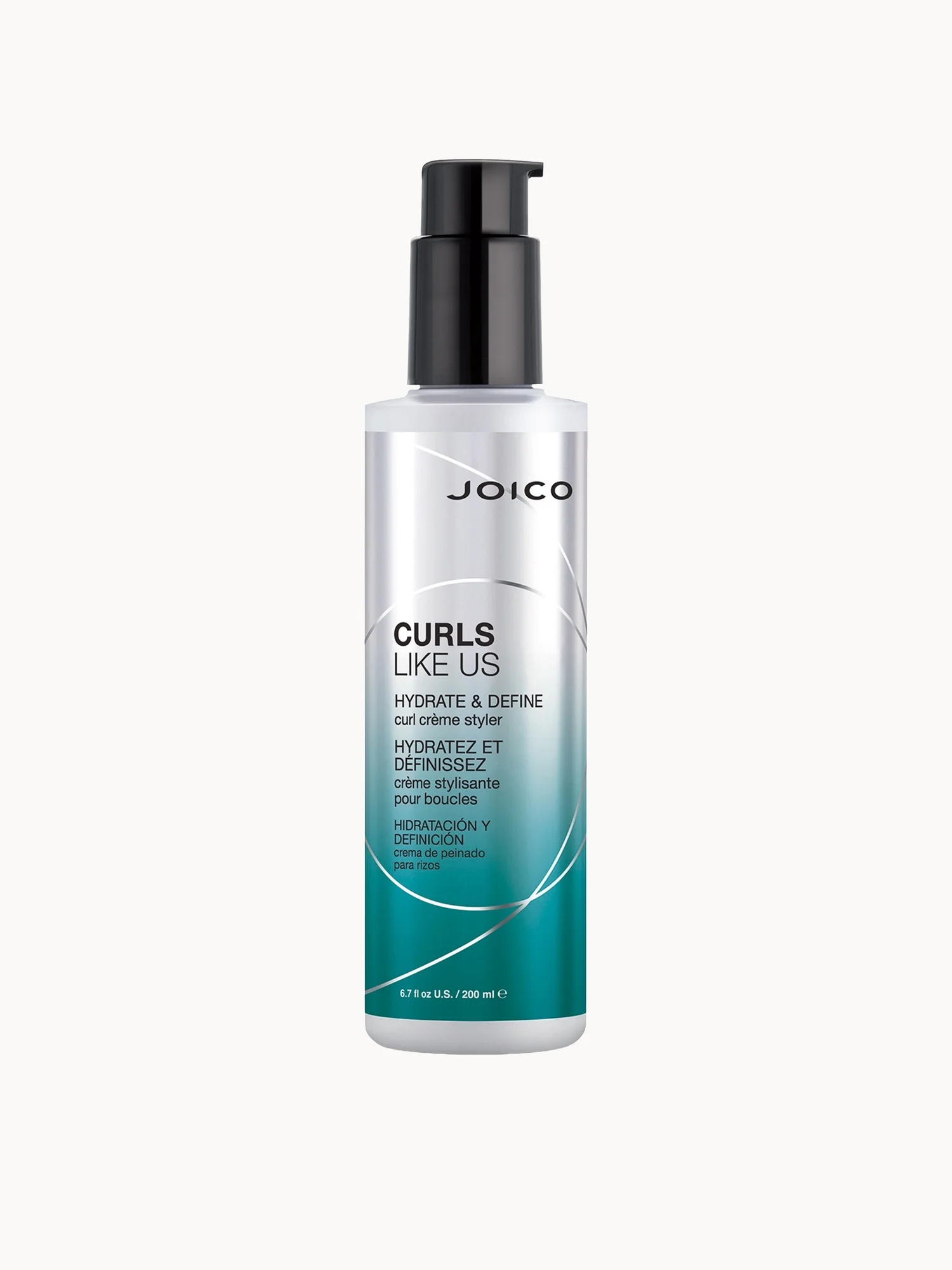 JOICO CURLS LIKE US Hydrate and Define Curl Crème Styler 200ml