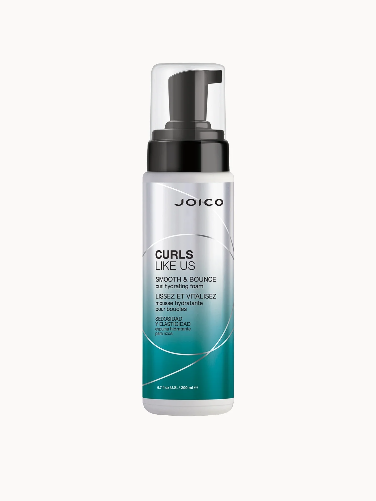 JOICO CURLS LIKE US Smooth and Bounce Curl Hydrating Foam 200ml
