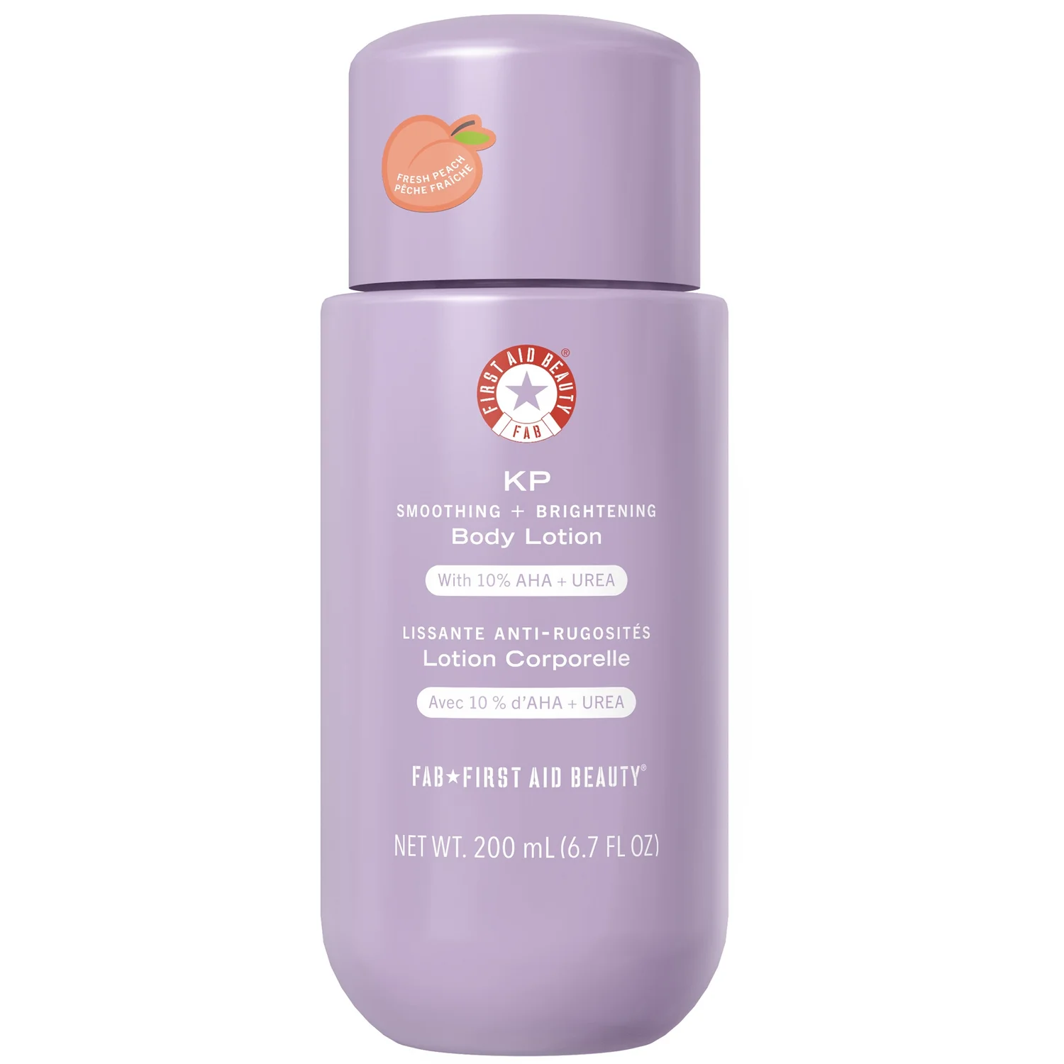 KP Smoothing + Brightening Body Lotion with 10% AHA + Urea- Peach product image