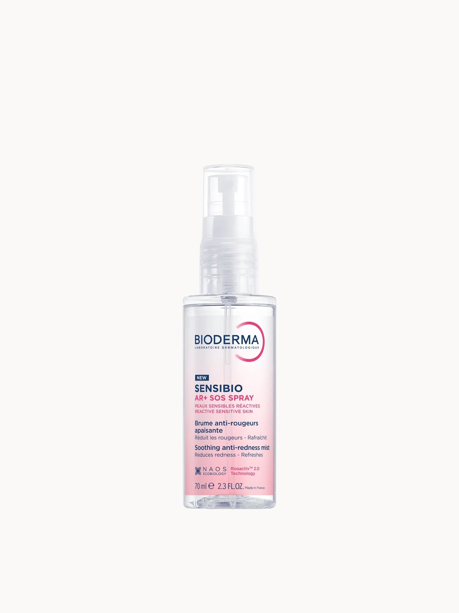 Bioderma Sensibio AR+ SOS Spray - Soothing Anti-Redness Mist for Sensitive Skin Prone to