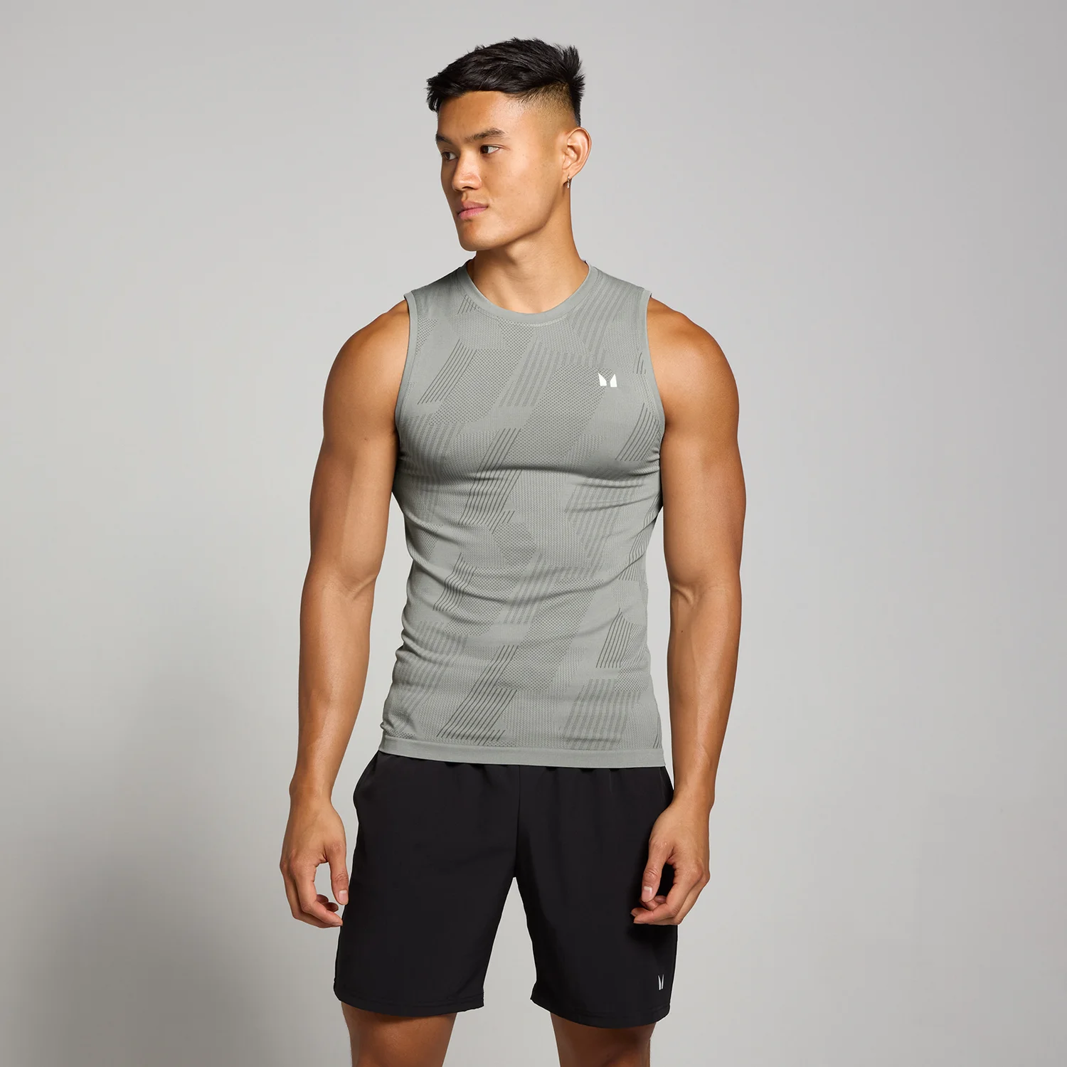 MP Men's Tempo Pillar Graphic Seamless Tank
