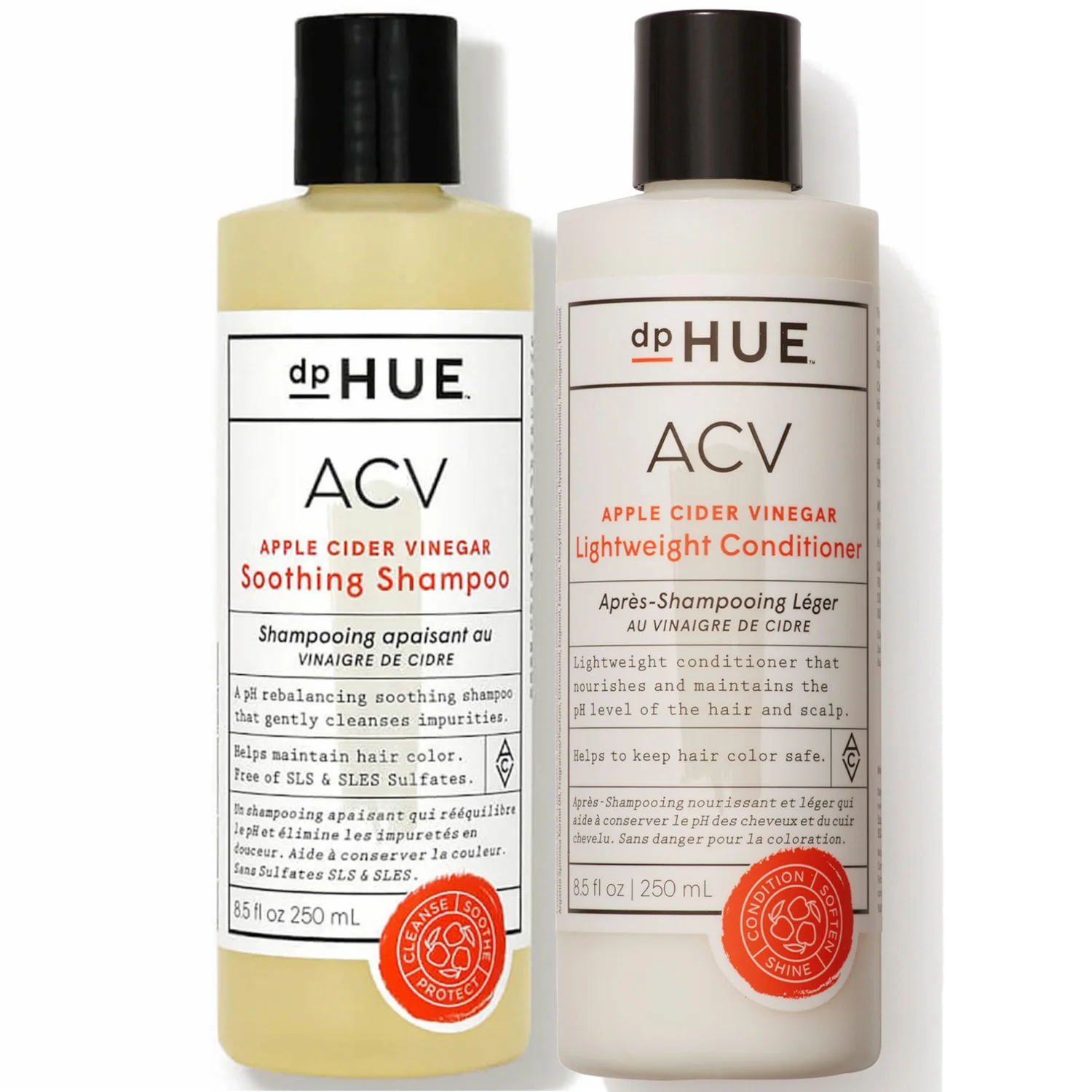 Apple Cider Vinegar Soothing Shampoo and Lightweight Conditioner Duo product image