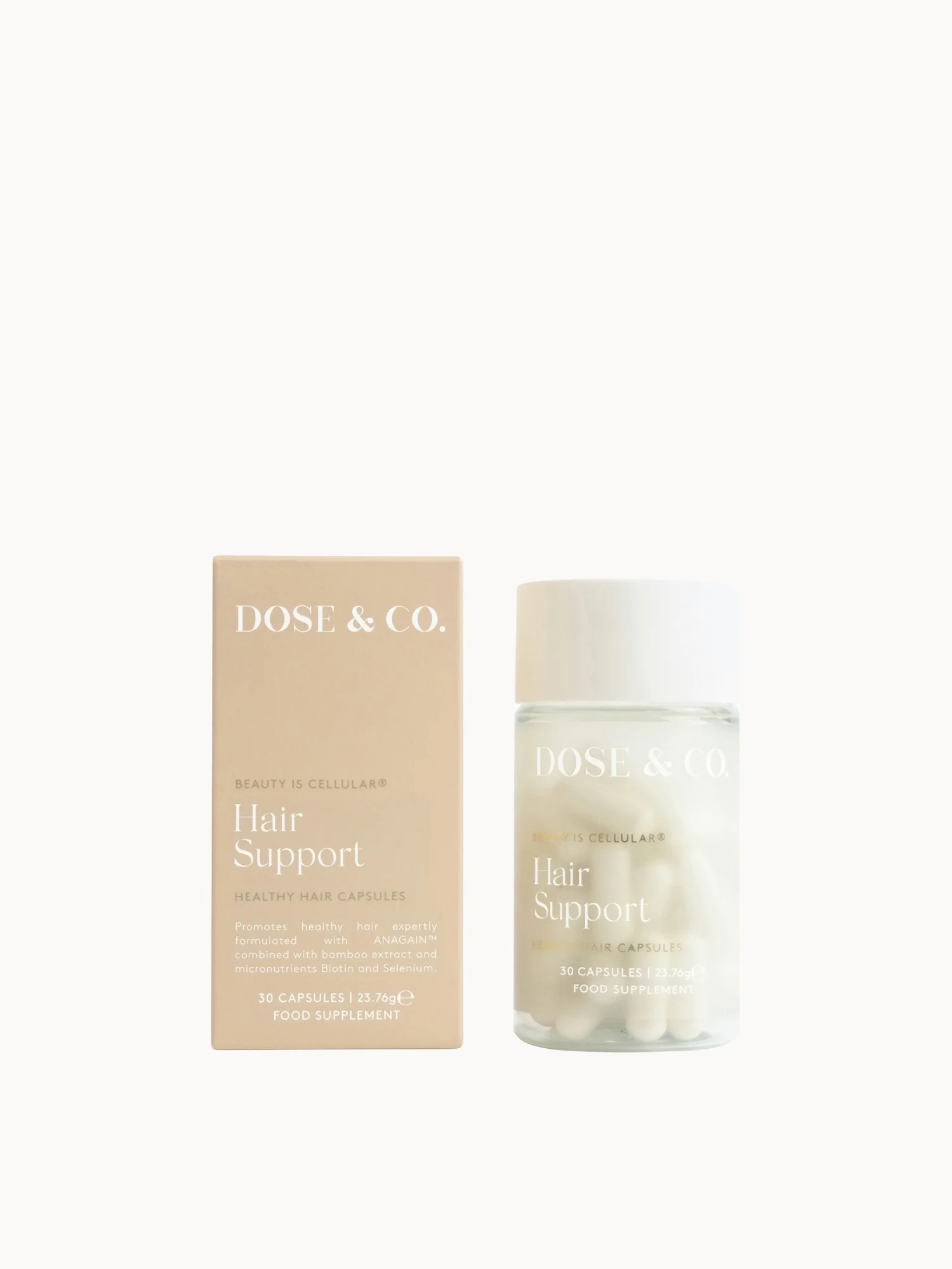 Dose & Co Hair & Scalp Support - 30 Capsules