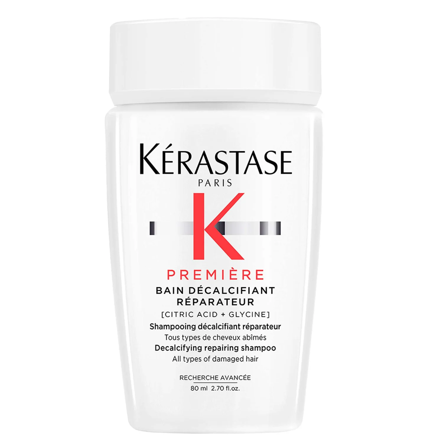 Kérastase Première Decalcifying Repairing Shampoo for Damaged Hair with Pure Citric Acid & Glycine 80ml