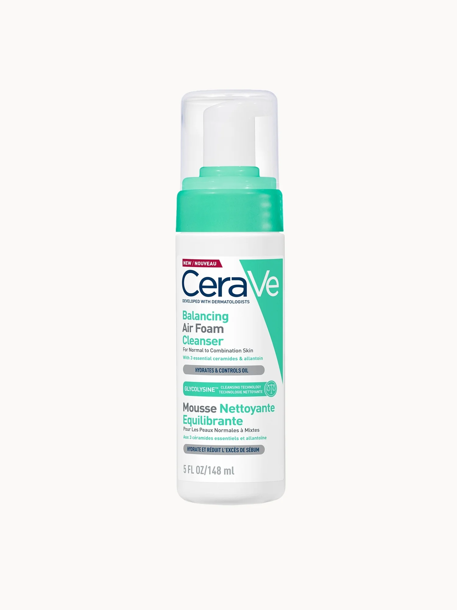 CeraVe Balancing Air Foam Foaming Facial Cleanser 150ml