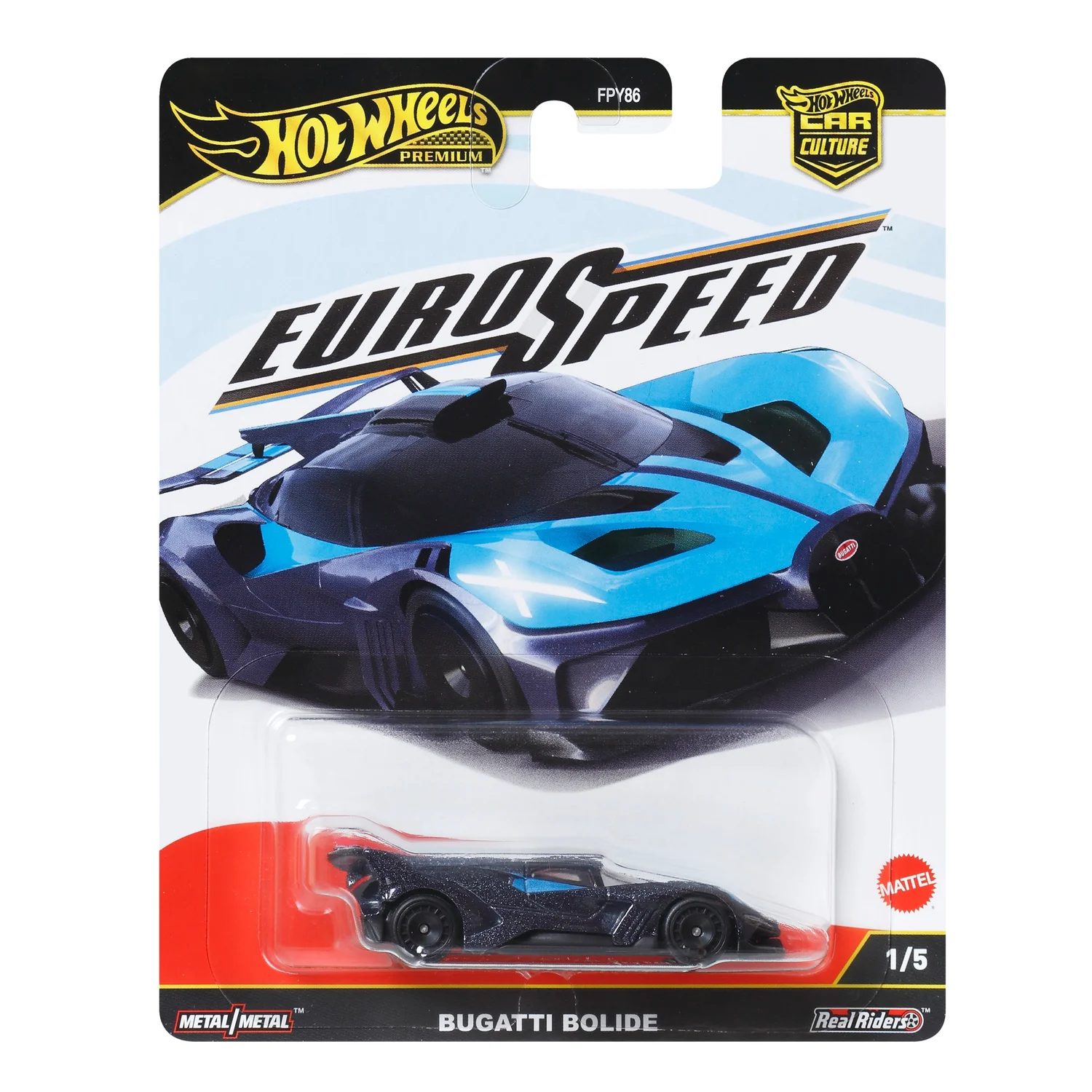 Hot Wheels Premium Car Eurospeed Bugatti Bolide