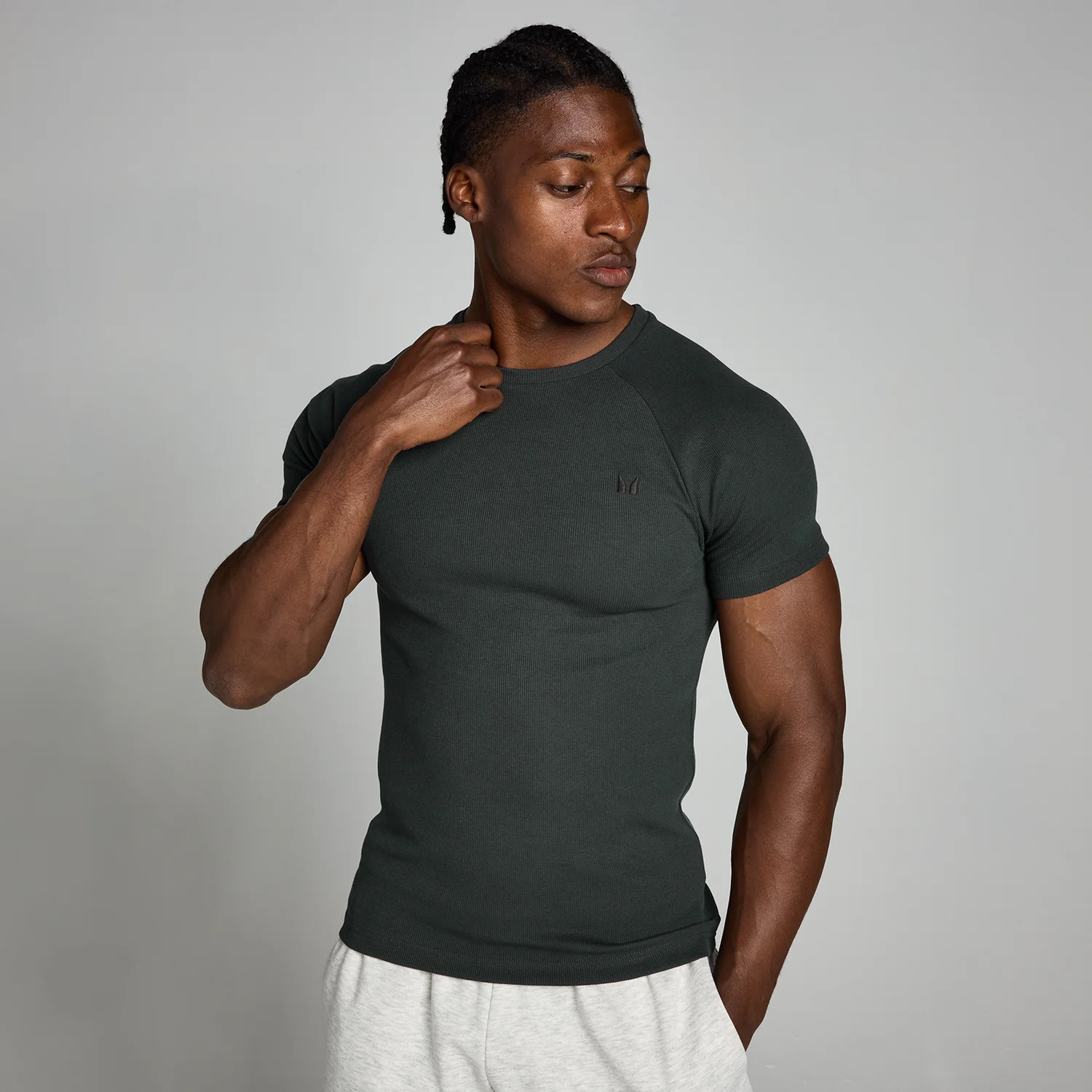 MP Men's Lift Ribbed Muscle Fit T