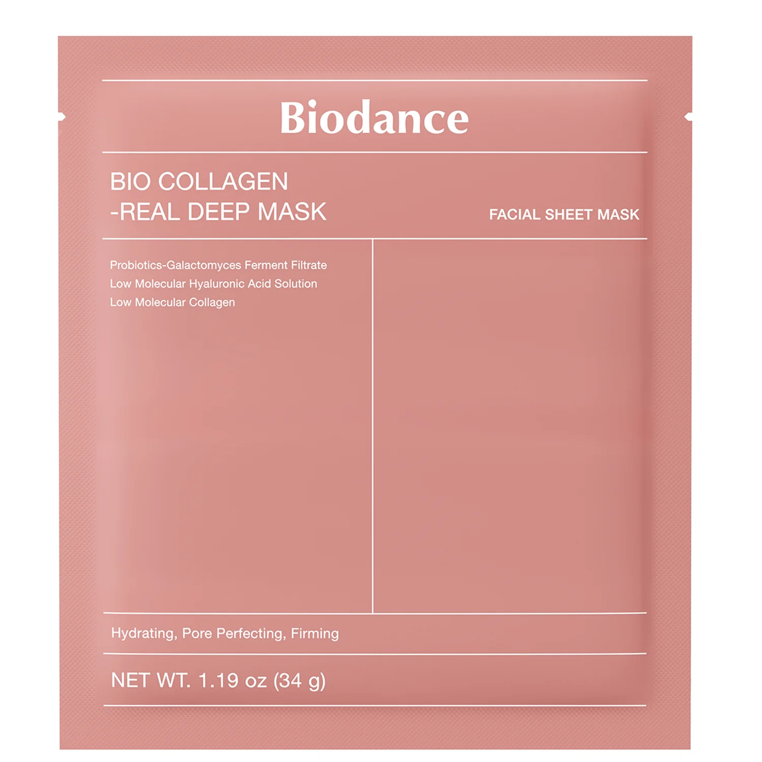 Biodance Bio Collagen-Real Deep Mask (4 Pack)