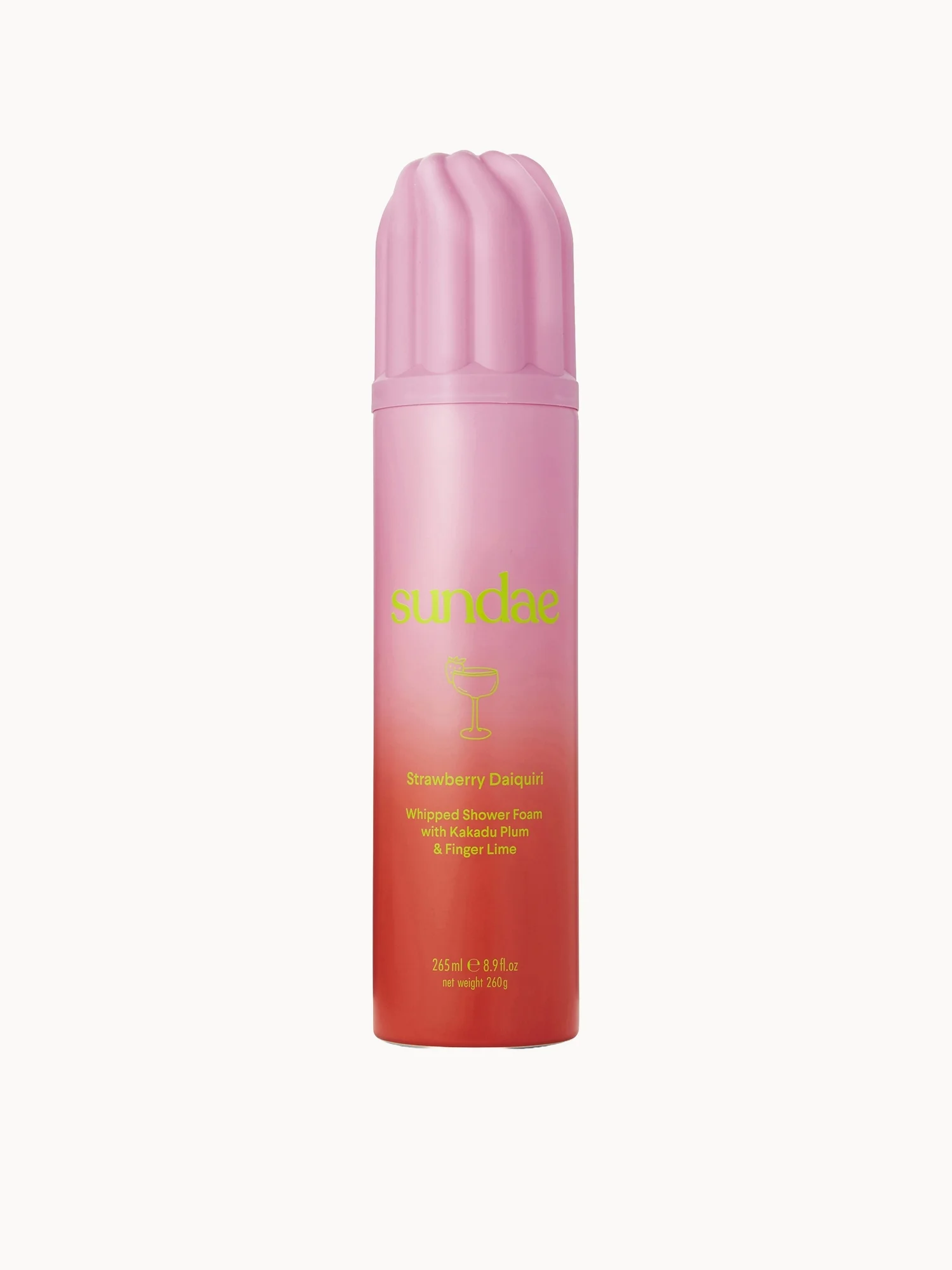 Sundae Strawberry Daiquiri Shower Foam 265ml
