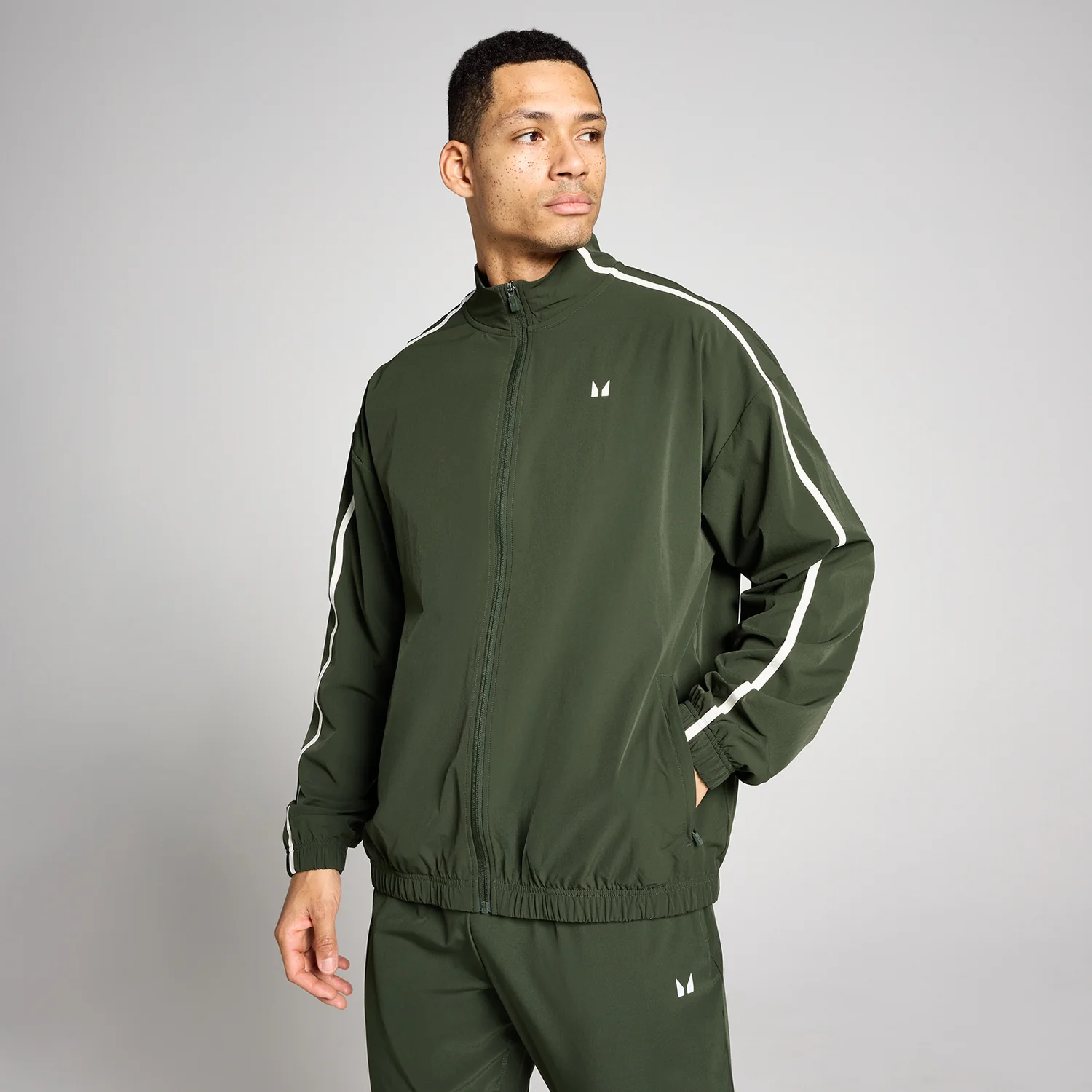 MP Men's Tempo Panel Woven Jacket (Green / Sizes XS - XXL) - With Code