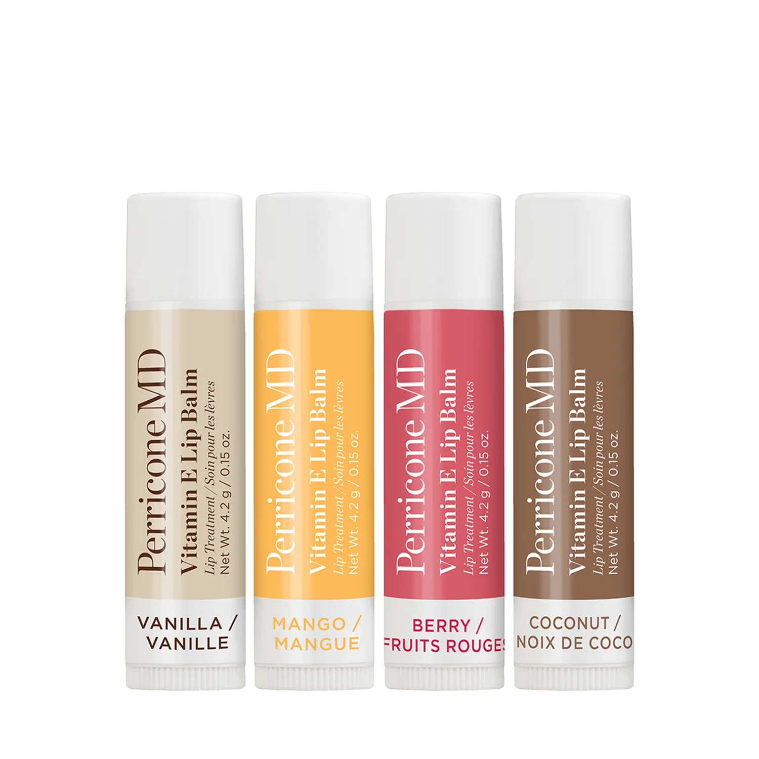 Perricone MD Vitamin E Lip Balm 4-Pack Assortment | Perricone MD Perricone MD Vitamin E Lip Balm 4-Pack Assortment | Perricone MD