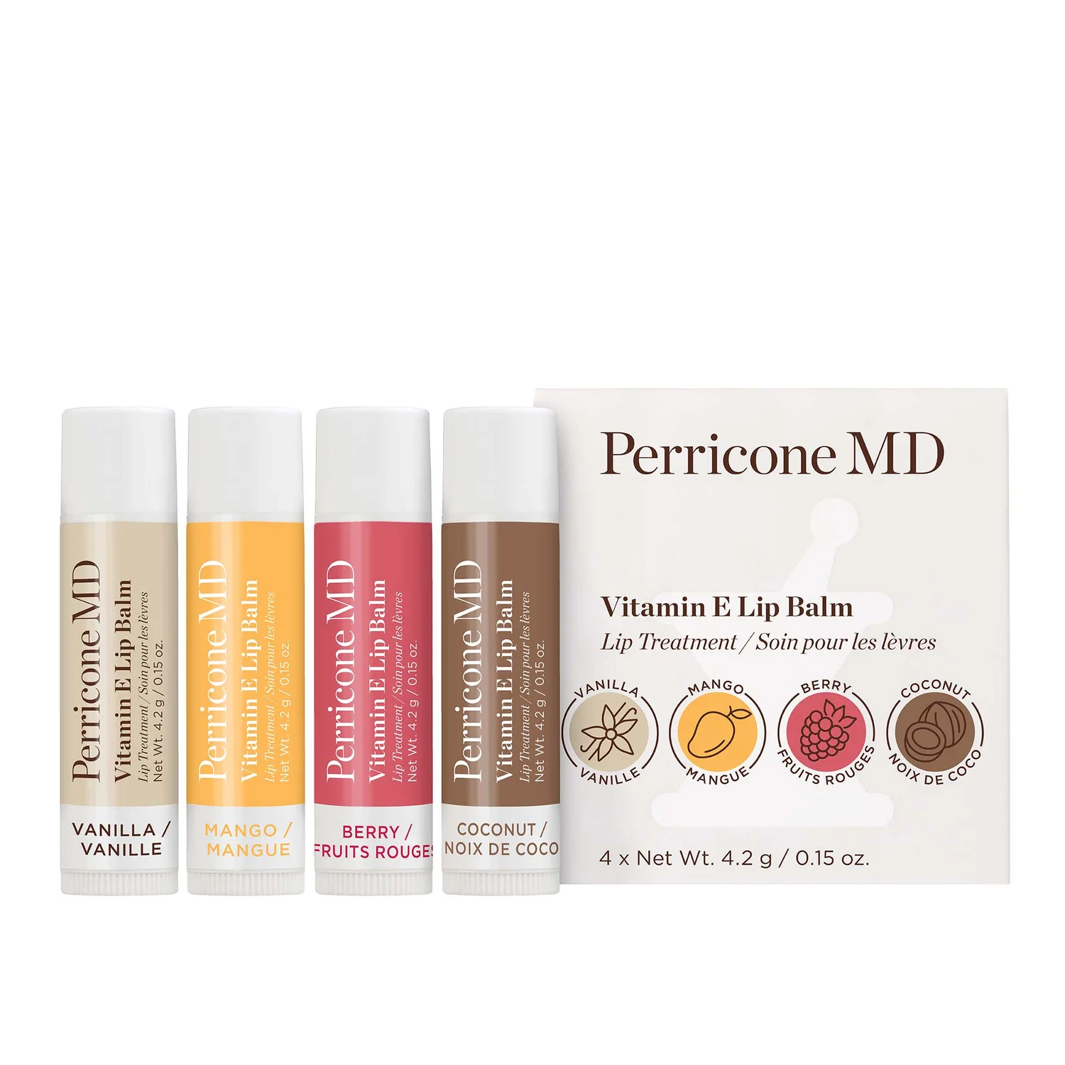 Vitamin E Lip Balm 4-pack
