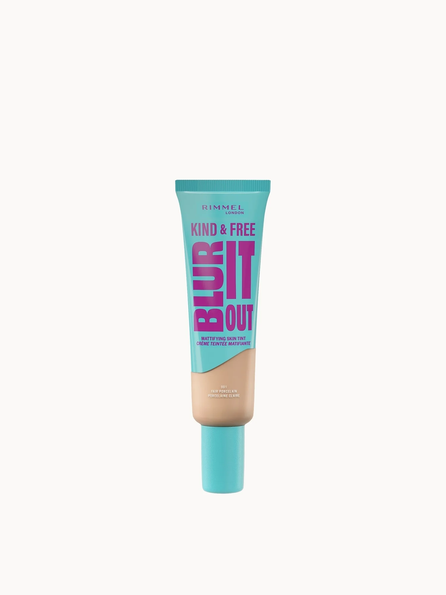 Rimmel London Kind & Free BLUR IT OUT Mattifying Skin Tint 30ml (Various Shades)
