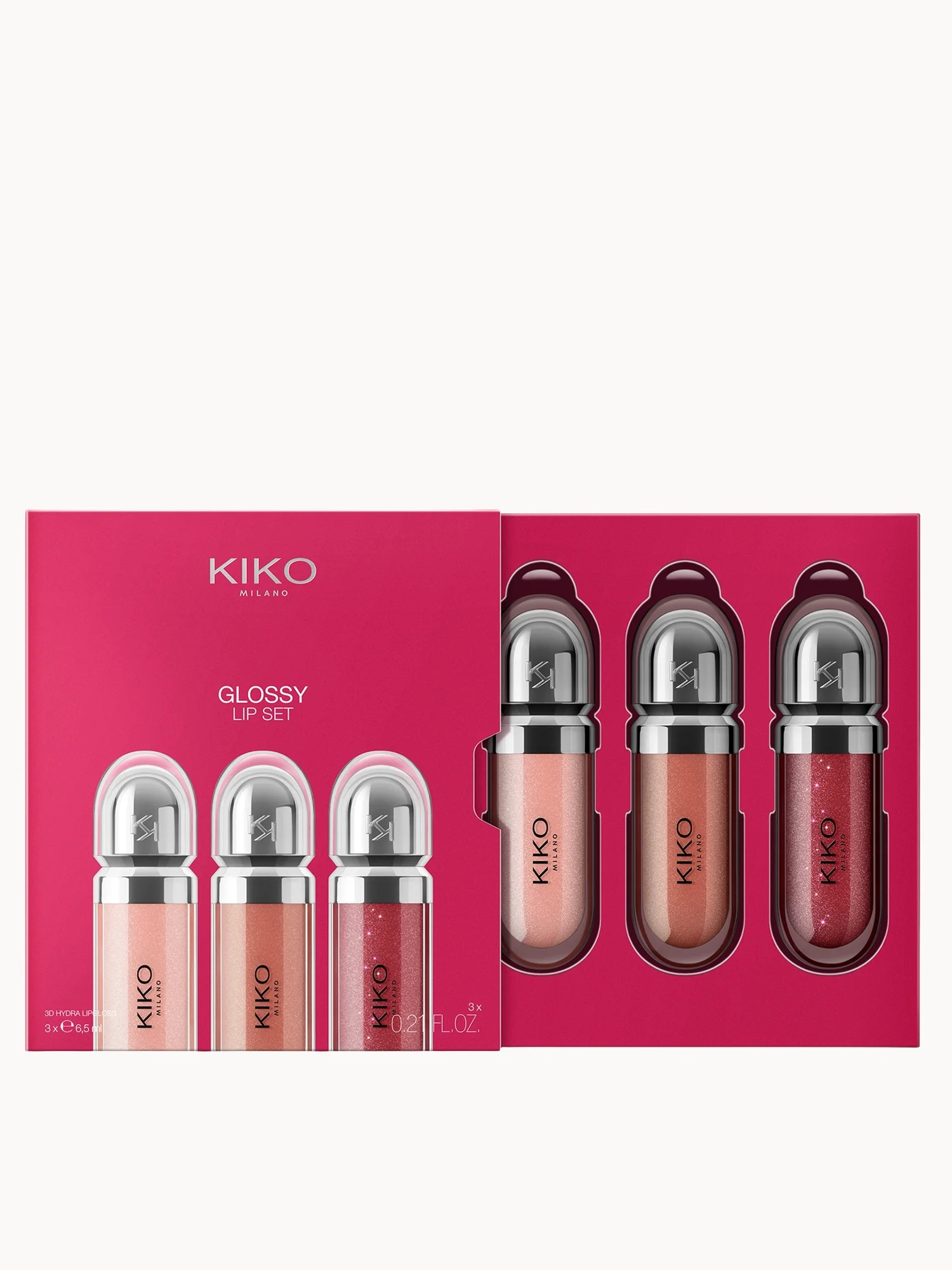 KIKO Milano Glossy Lip Set 02 (Worth £38.97)