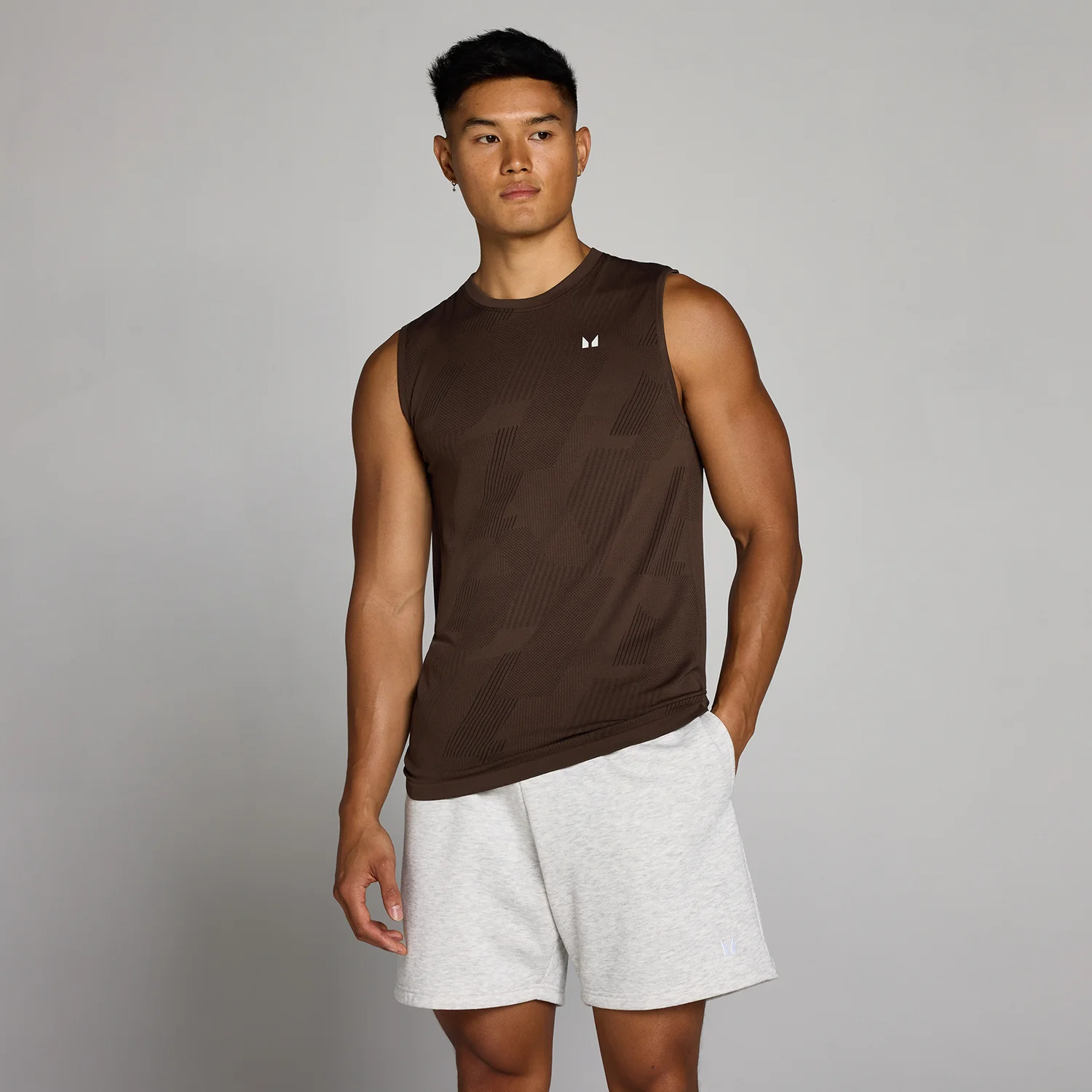 MP Men's Tempo Pillar Graphic Seamless Tank