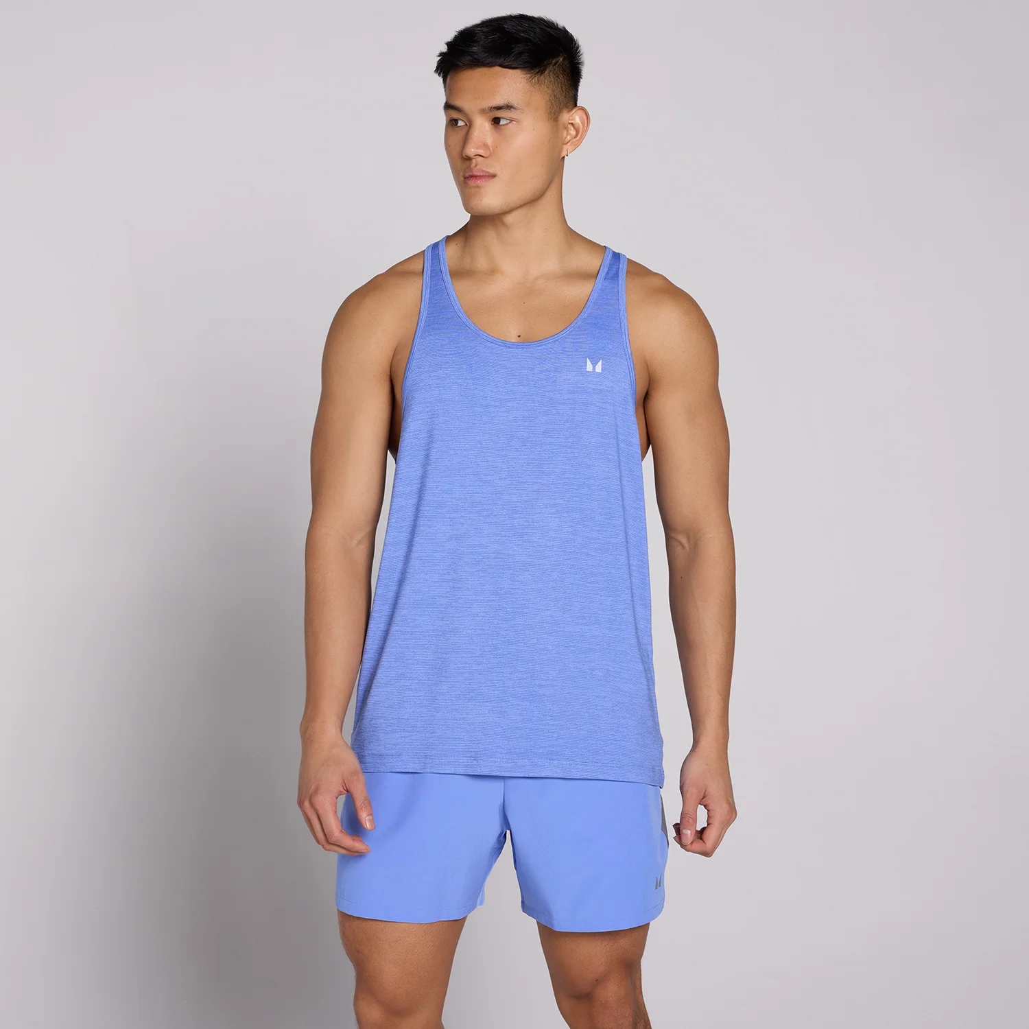 MP Men's Tempo Marl Vest - Cornflower Blue