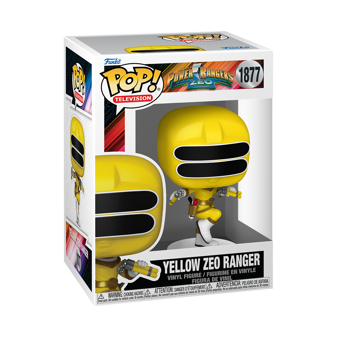 POP! TV: Power Rangers Zeo – Zeo Ranger Yellow Funko POP! Vinyl