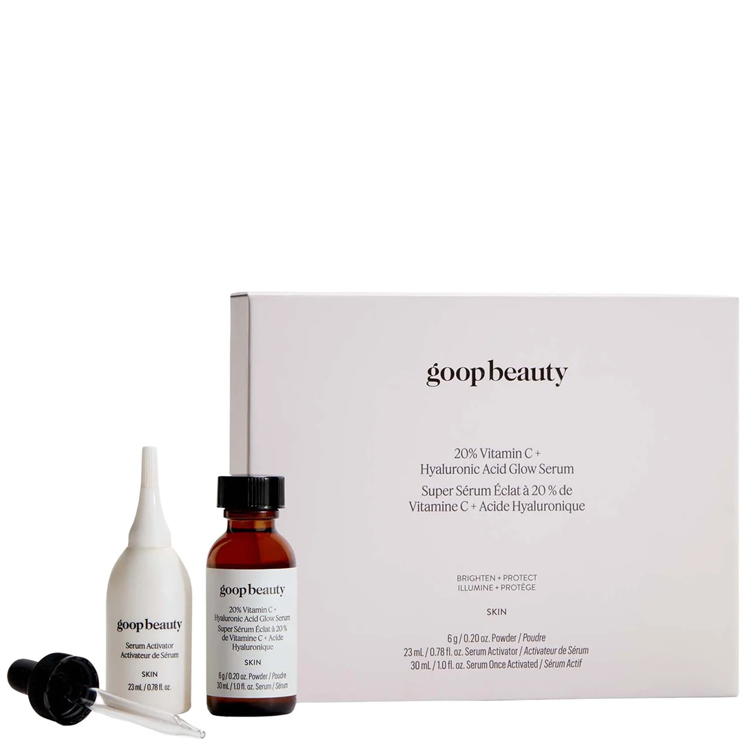 goop beauty 20% Vitamin C + Hyaluronic Acid Glow Serum 30ml