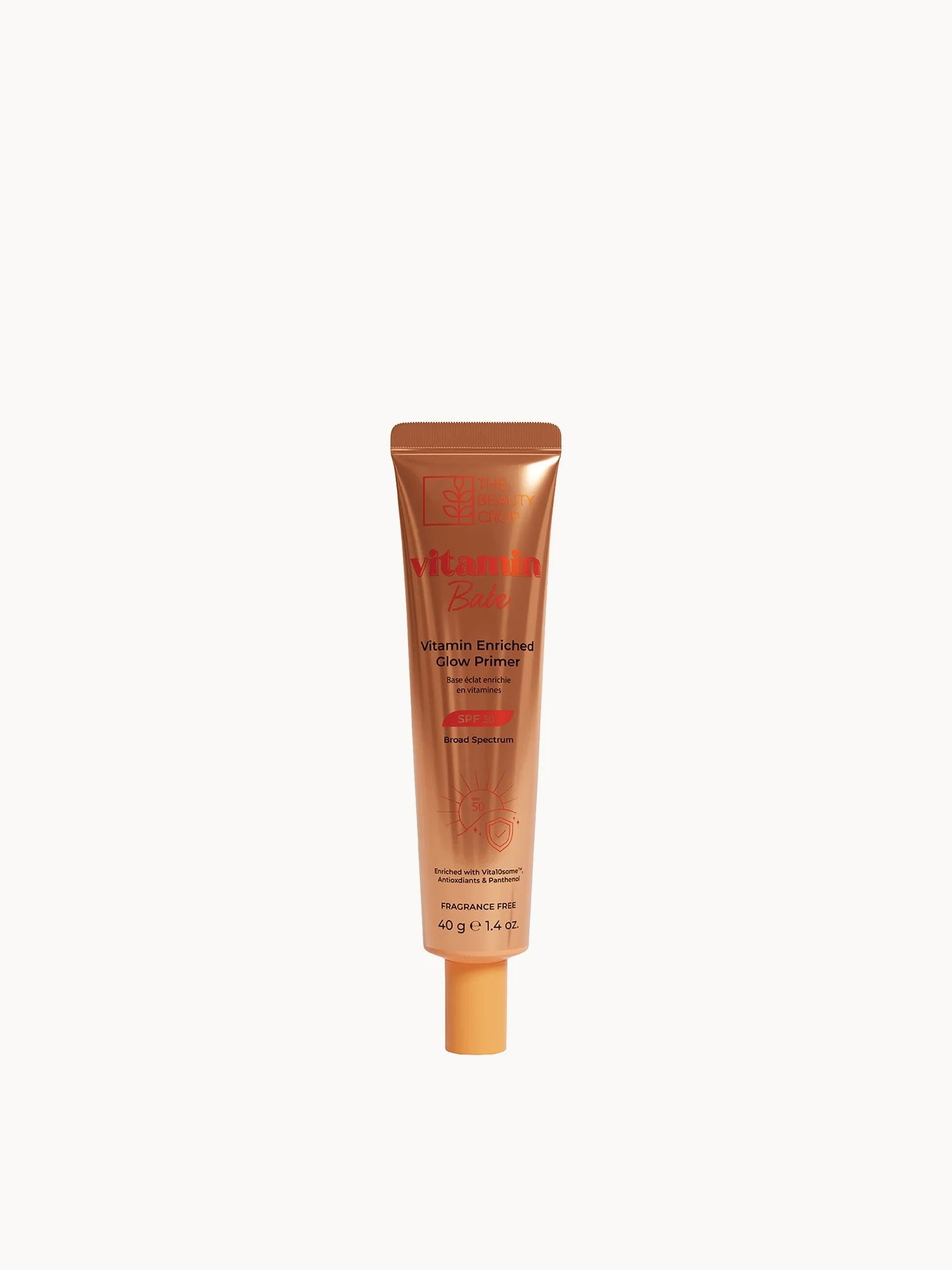 The Beauty Crop Vitamin Enriched SPF 45 Moisturising Glow Primer 40g