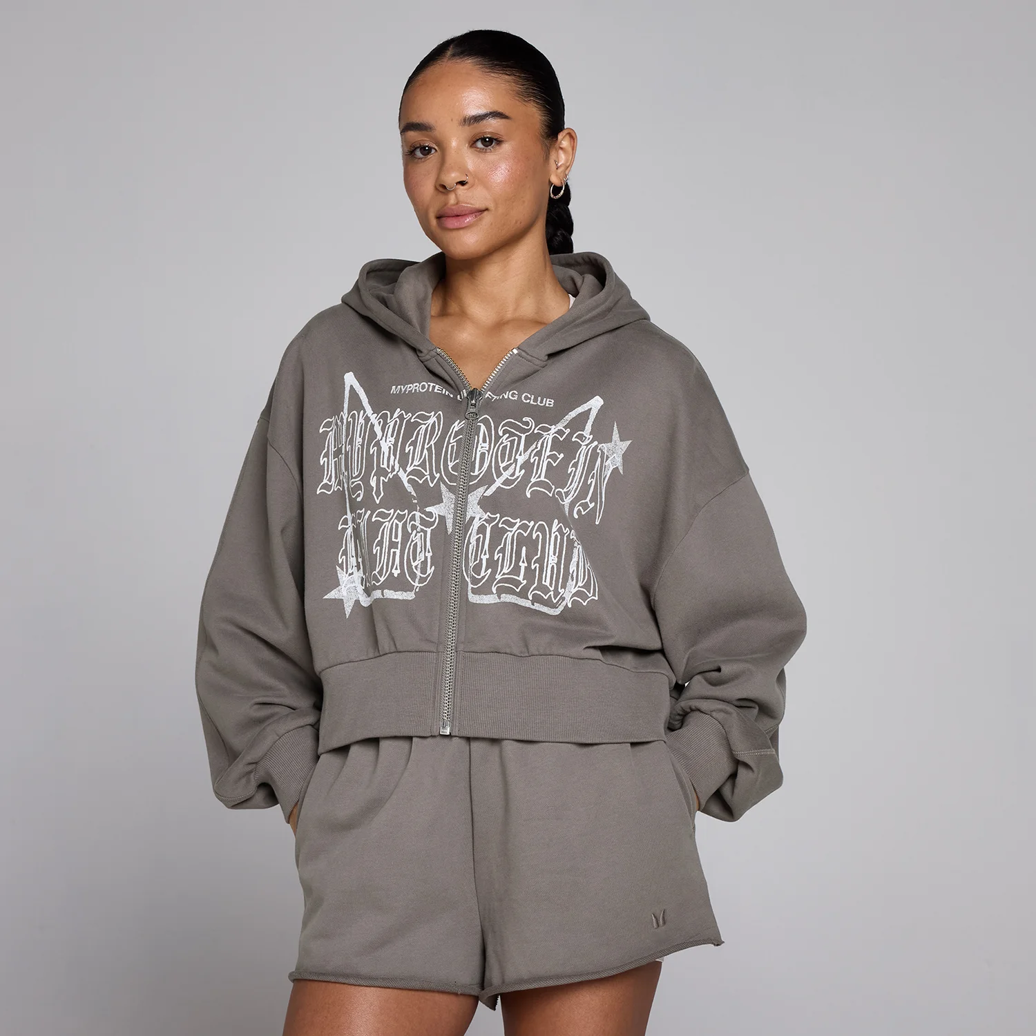 MP Women's Lift Graphic Lifestyle Zip Through Hoodie
