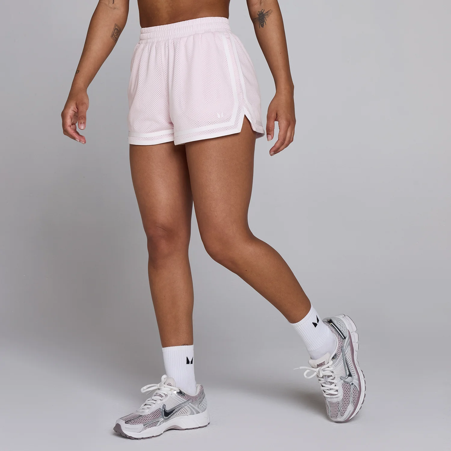 MP Women's Lift Mesh Shorts - Baby Pink