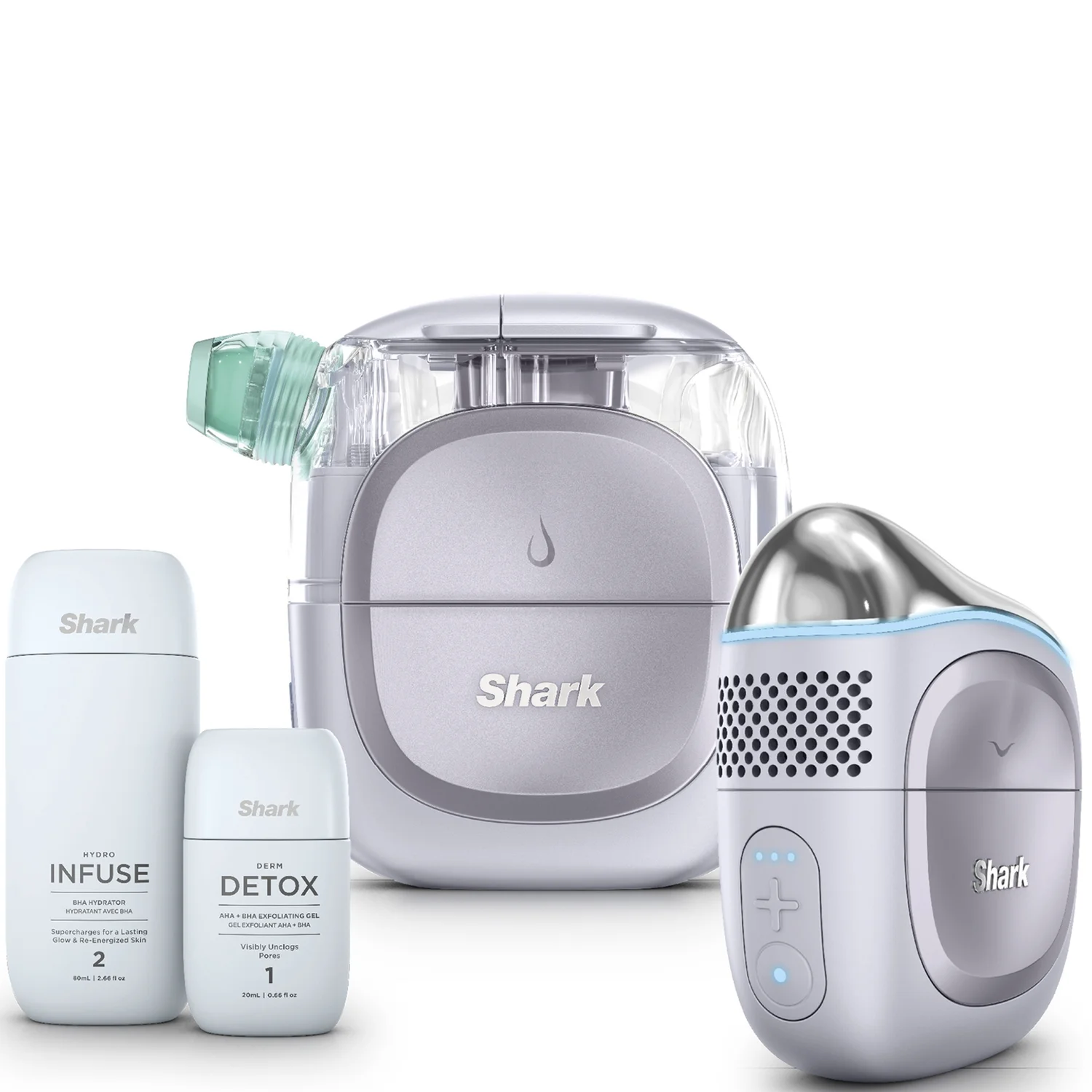 Shark⢠FacialPro⢠Glow At Home Hydro-Powered Facial System - Lilac
