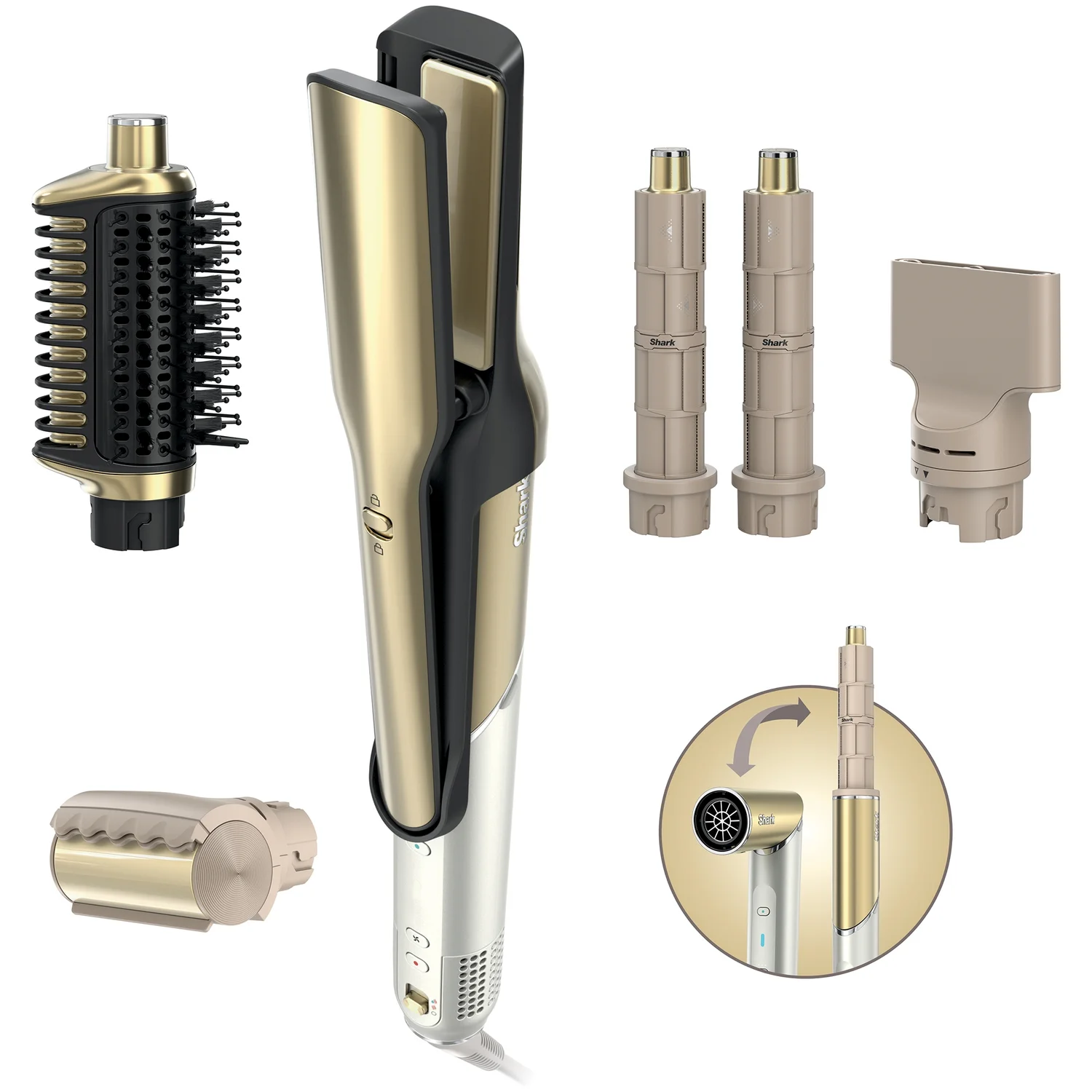 Shark Glam⢠Ceramic & Powerful Air Styling & Drying System