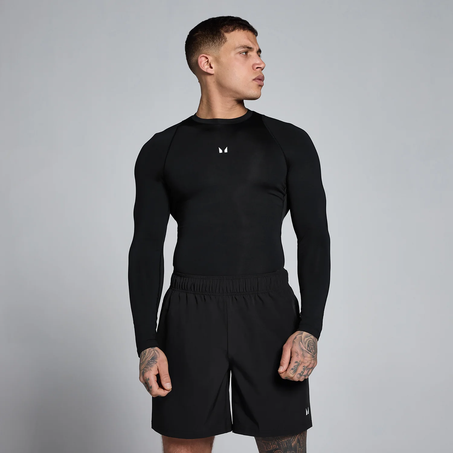 MP Men's Training Long Sleeve Baselayer - Black