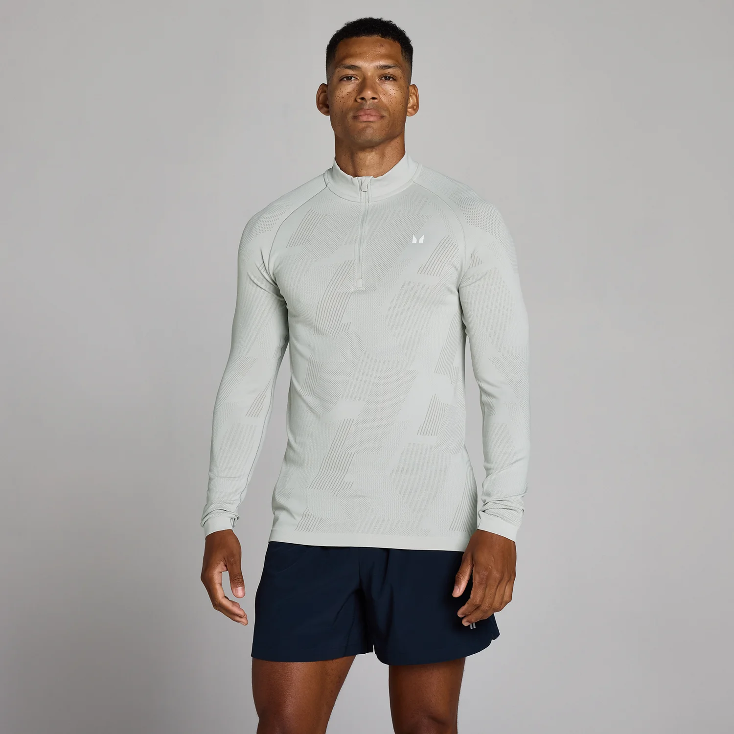 MP Men's Tempo Pillar Graphic Seamless 1/4 Zip