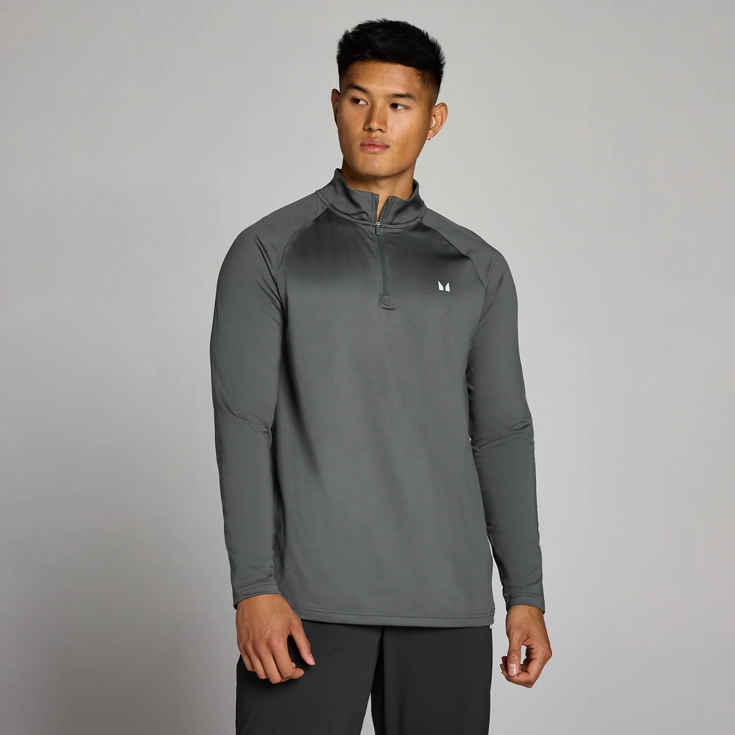 MP Men's Training 1/4 Zip - Dark Grey