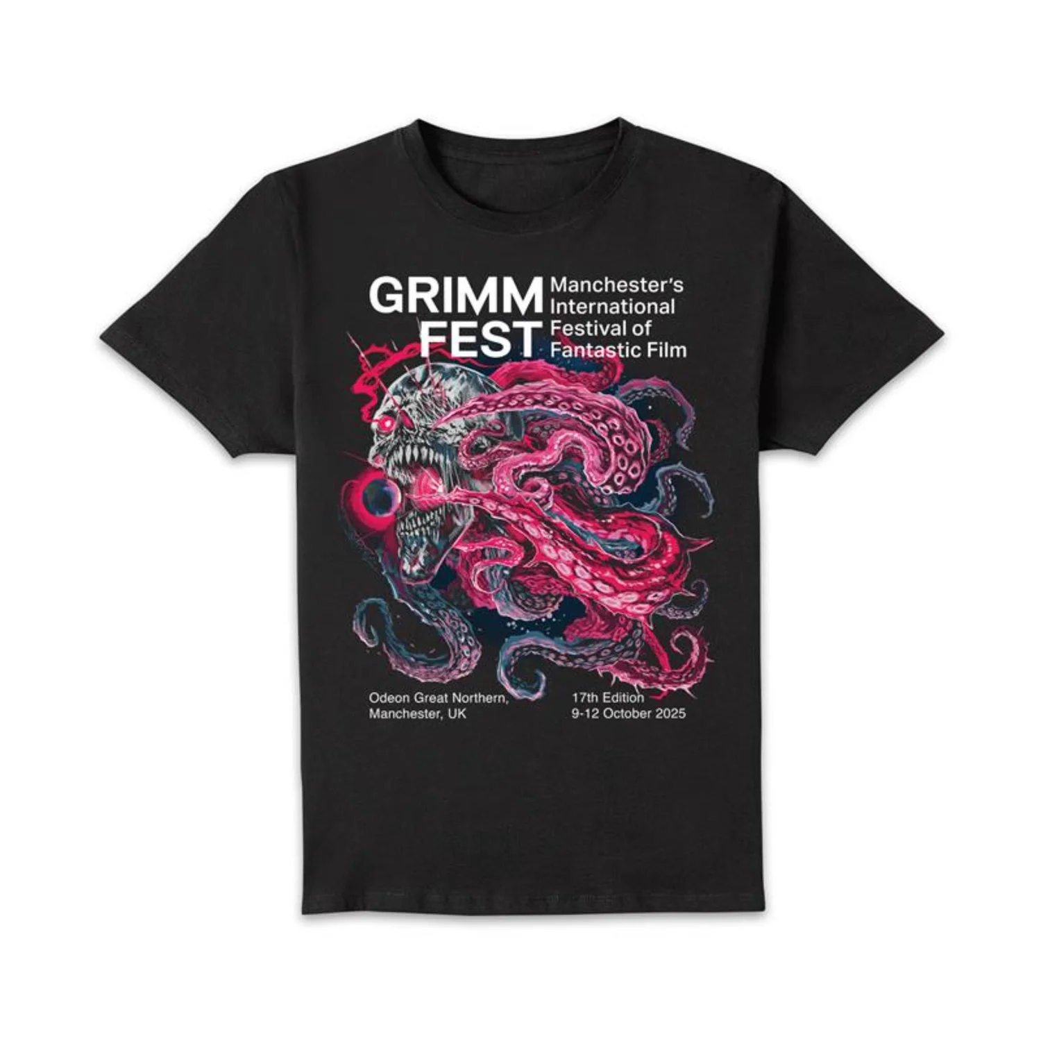 Grimmfest 2025 Event Unisex T-Shirt - Black