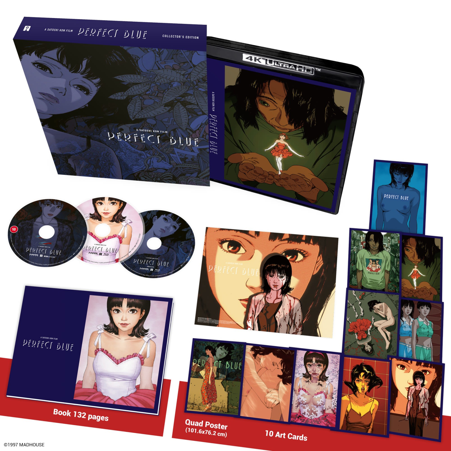 Perfect Blue Deluxe Edition 4K Ultra HD | Zavvi UK Perfect Blue Deluxe Edition 4K Ultra HD | Zavvi UK