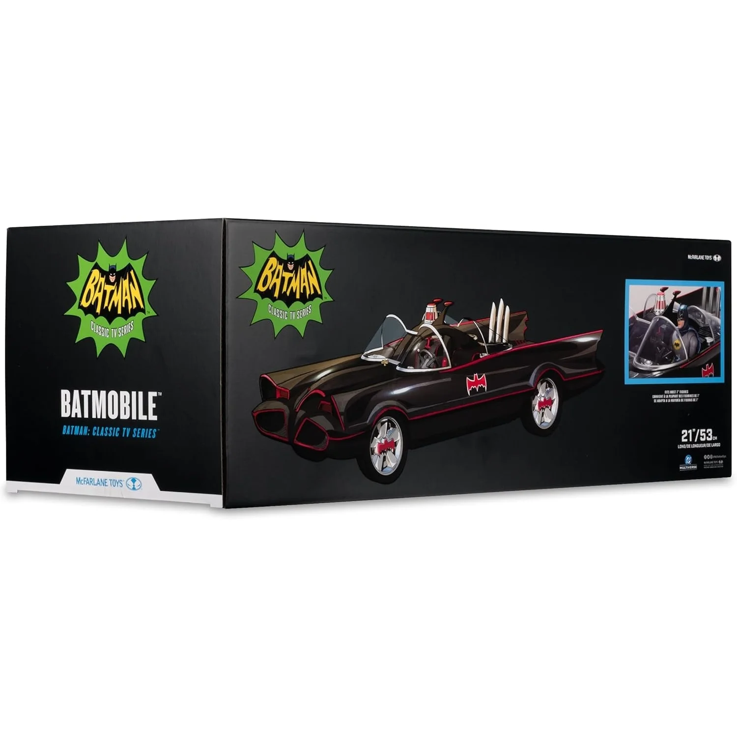 McFarlane DC Multiverse Batman Classic 1966 Batmobile